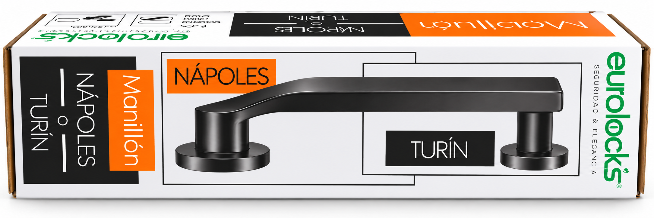Manillon Turin 50*250 Mm Aluminio A. B  Mn-125