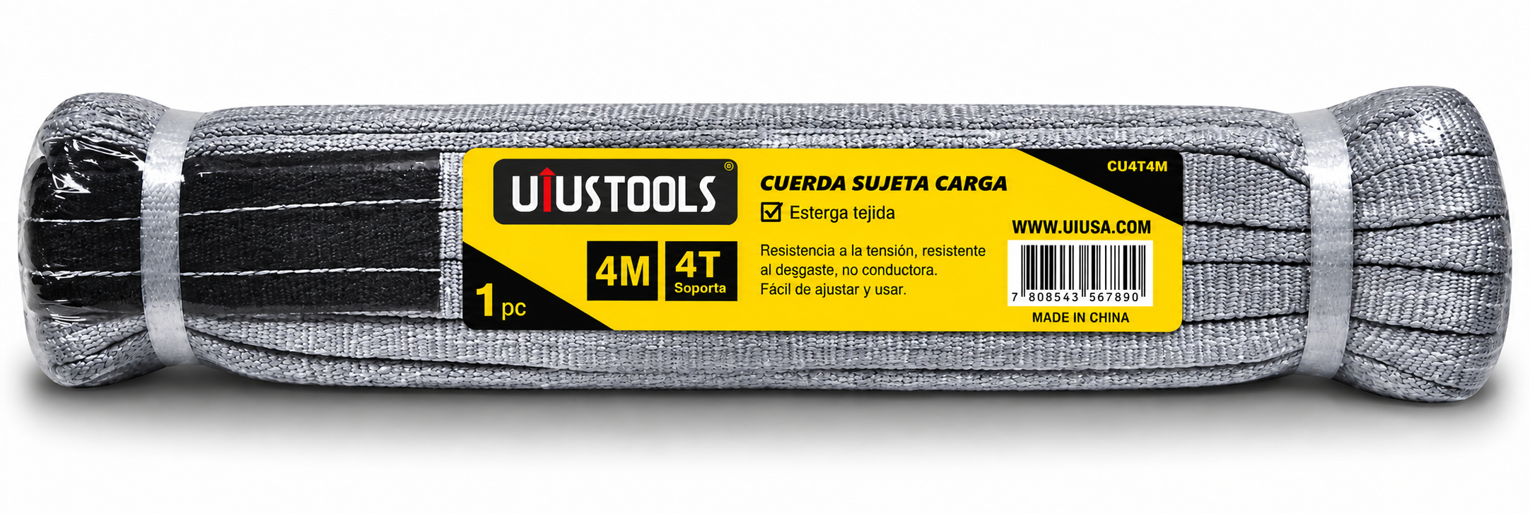 Sujetadores Carga 4m X 4t Eslinga Plana Uyustools Cu4t4m