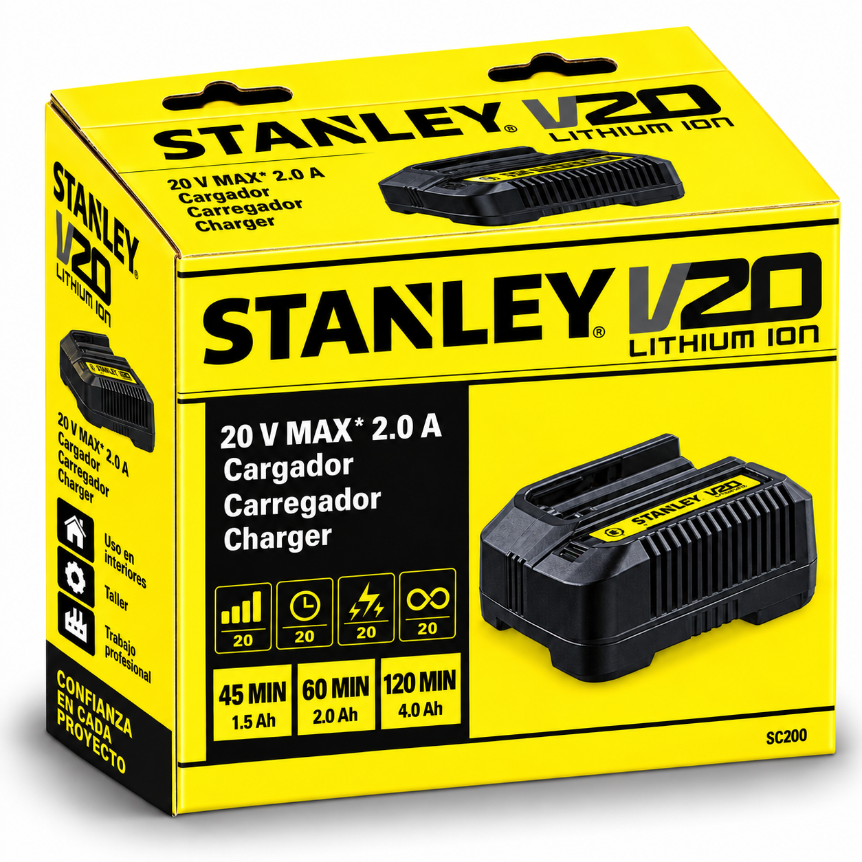 Cargador Para Bateria Fatmax Stanley