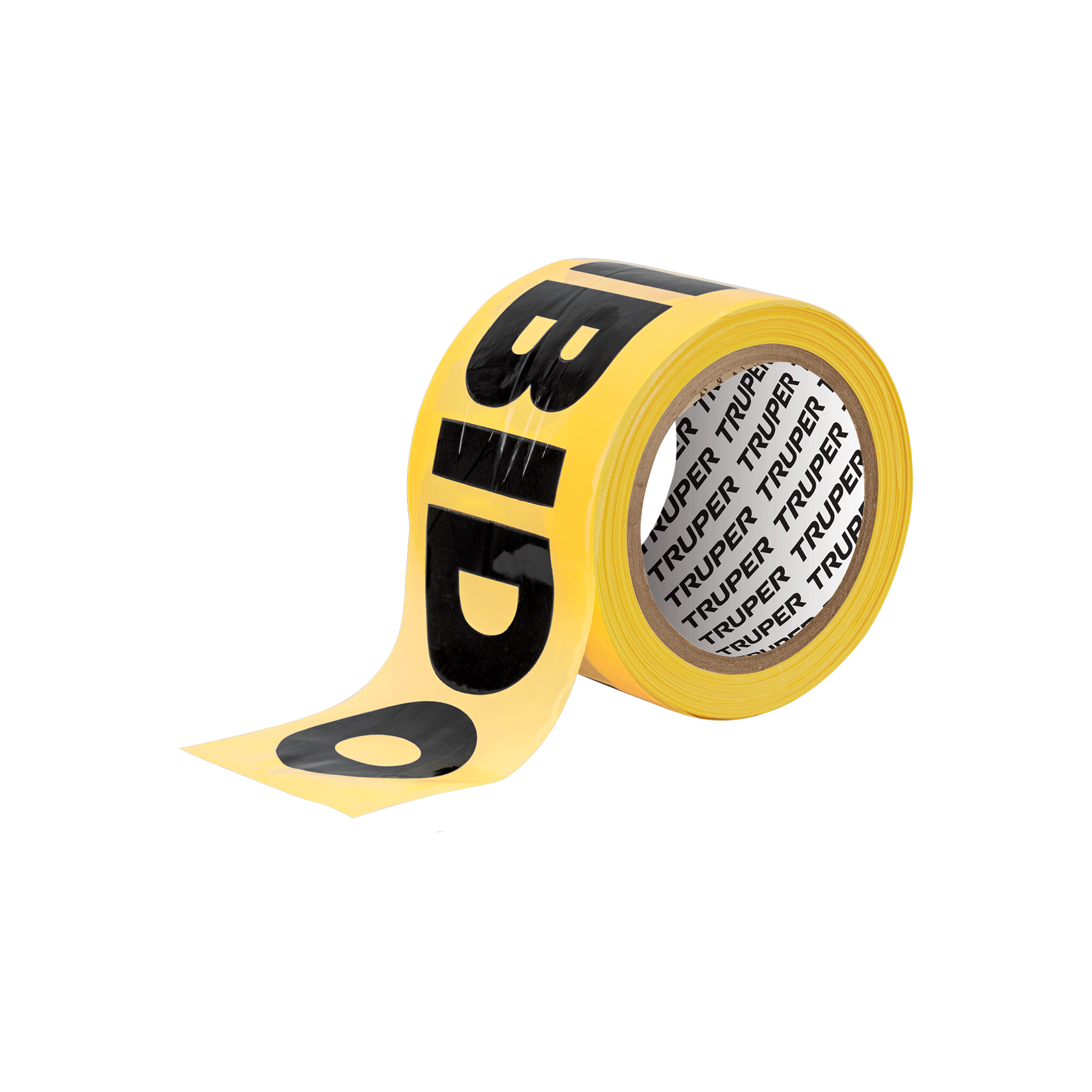 CINTA PROHIBIDO ROLLO 100MTS TRUPER 13995