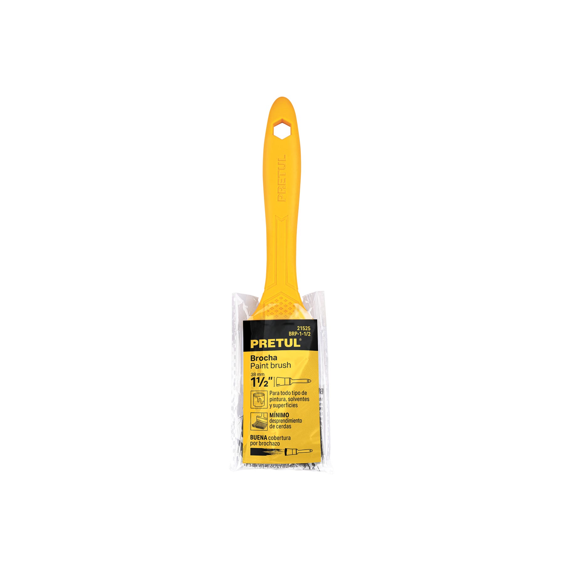 BROCHA 1-1/2" PRETUL 21525