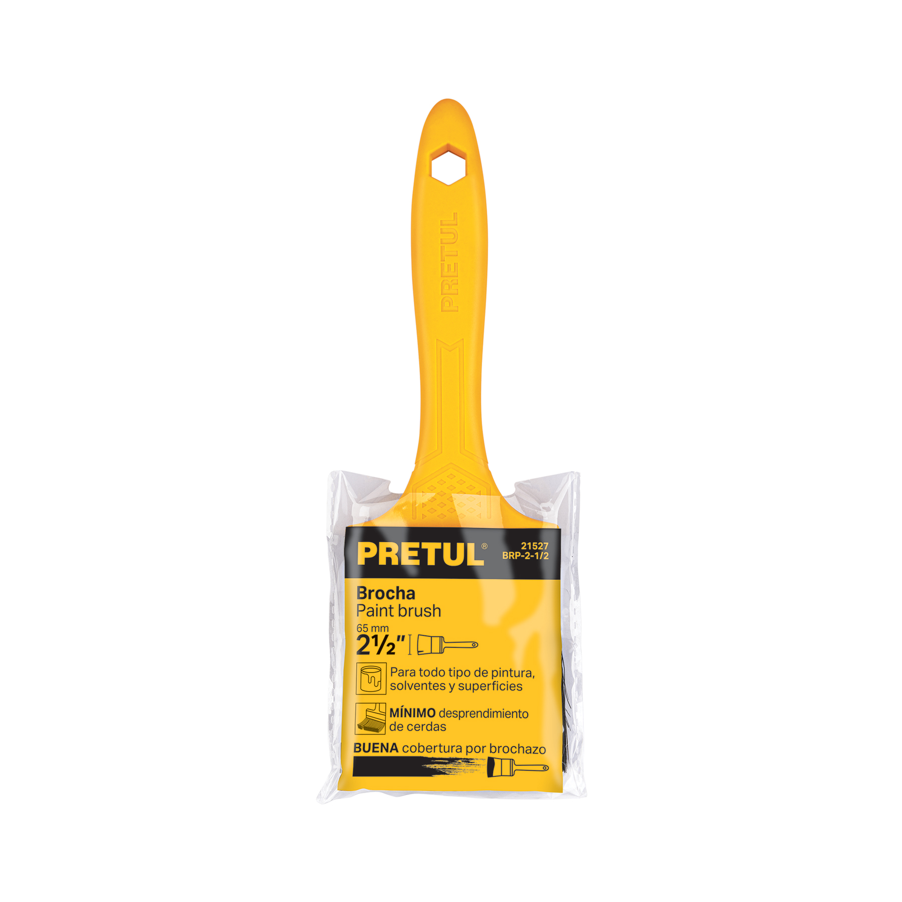 BROCHA 2-1/2" PRETUL 21527