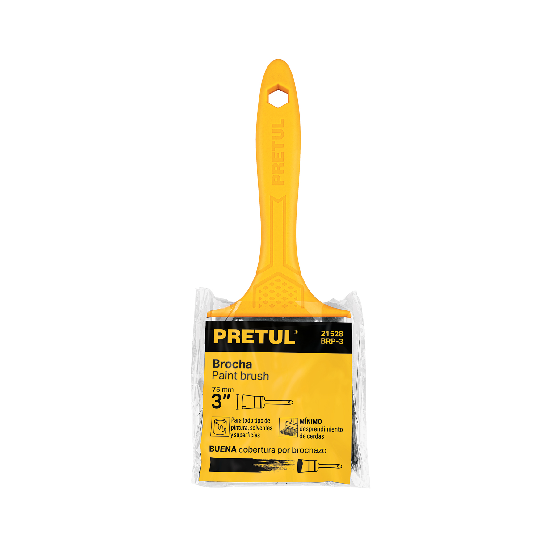 BROCHA 3" PRETUL 21528
