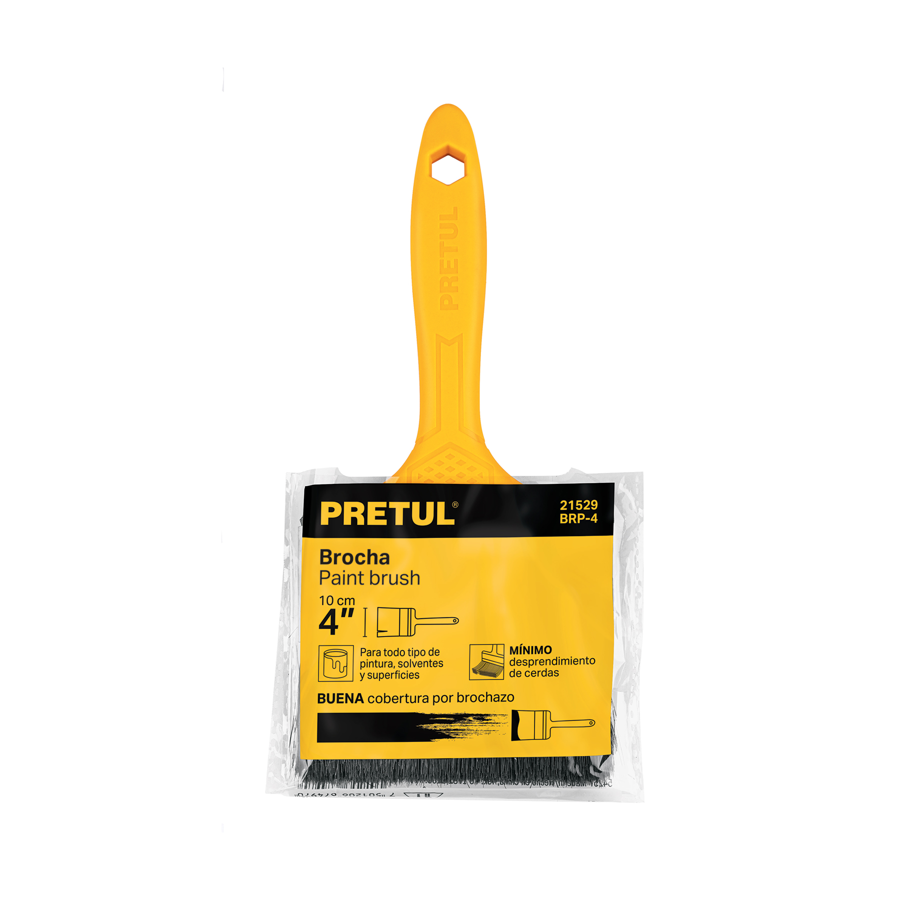 BROCHA 4" PRETUL 21529