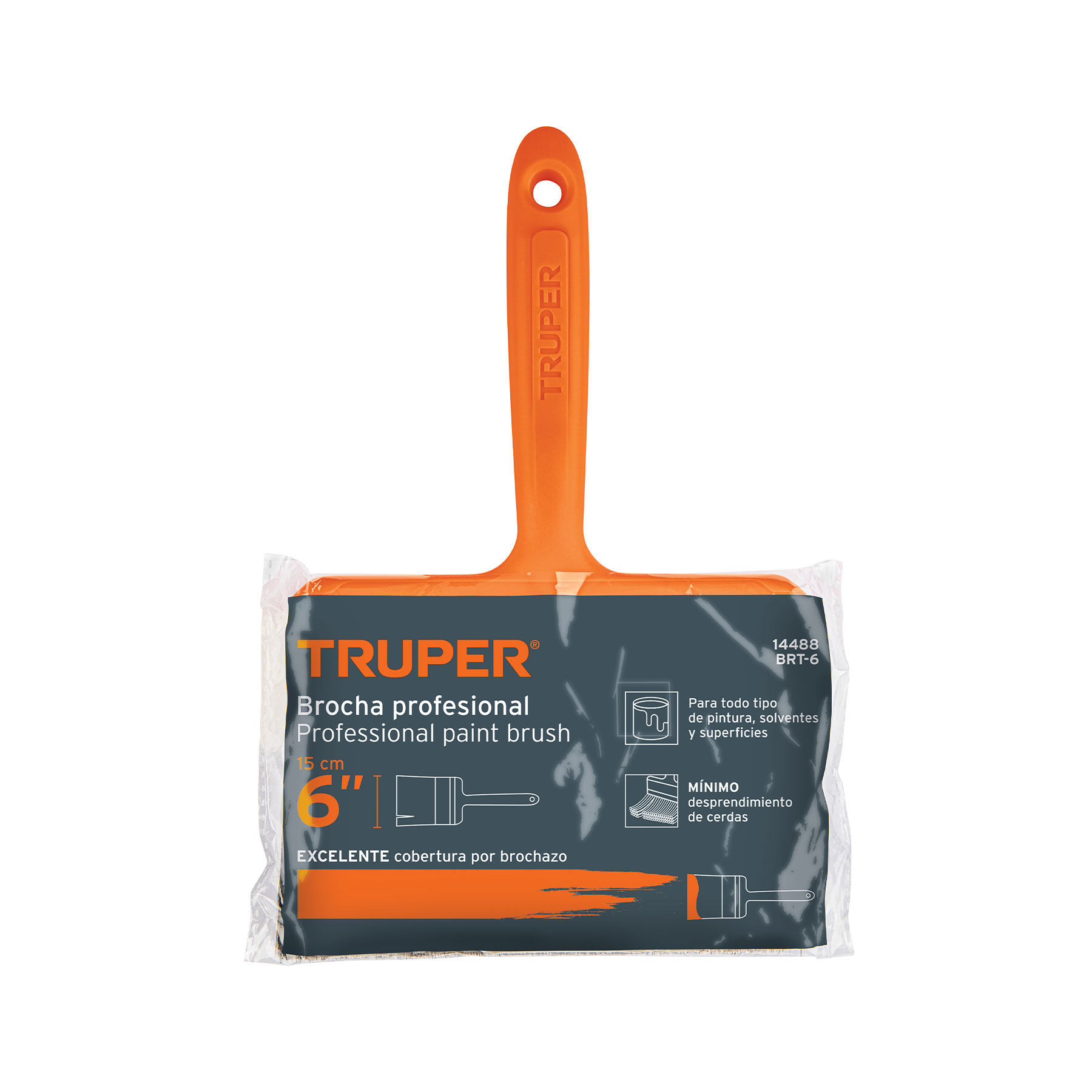 BROCHA 6" TRUPER 14488