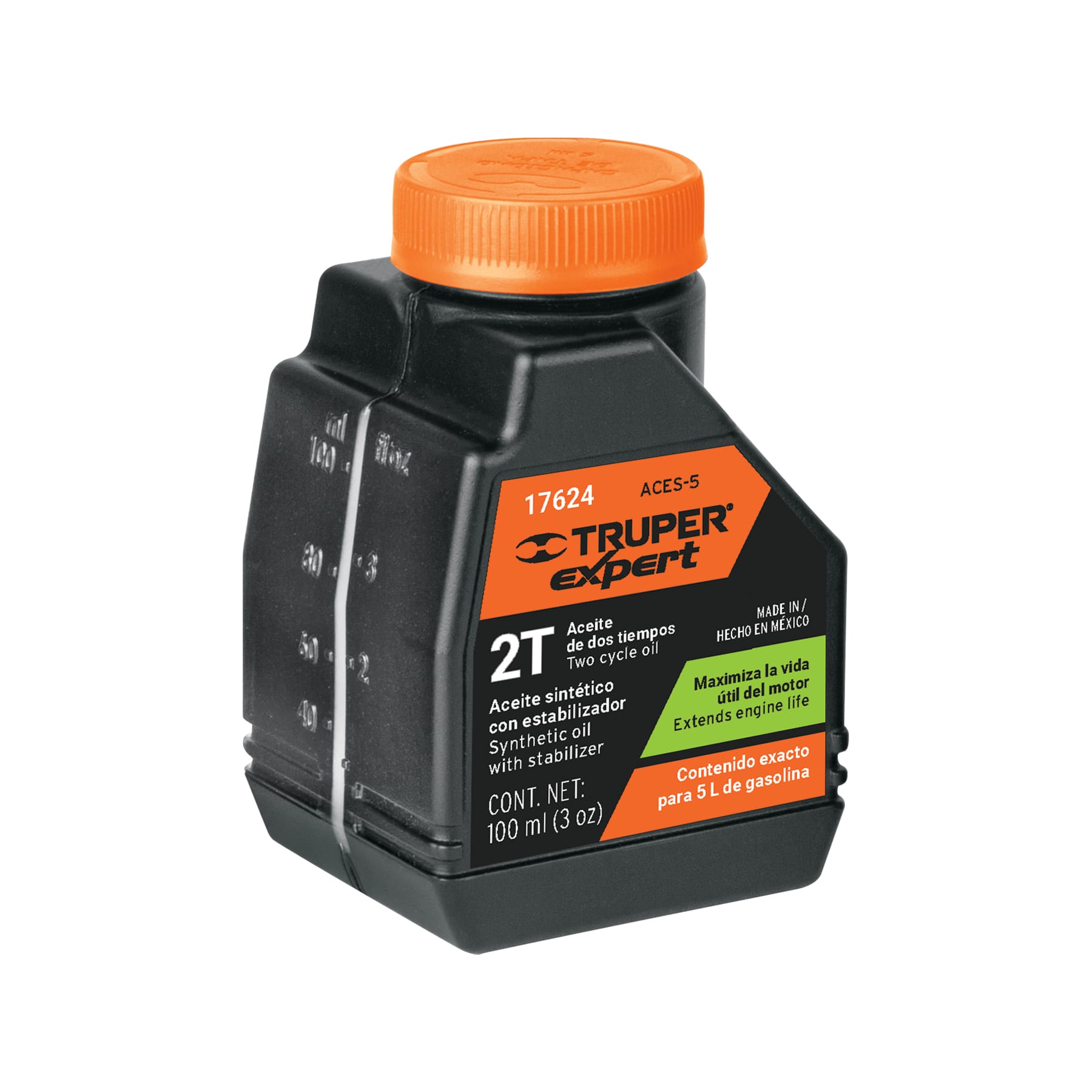Aceite Sintetico Motor 2 Tiempos 100ml Truper 17624
