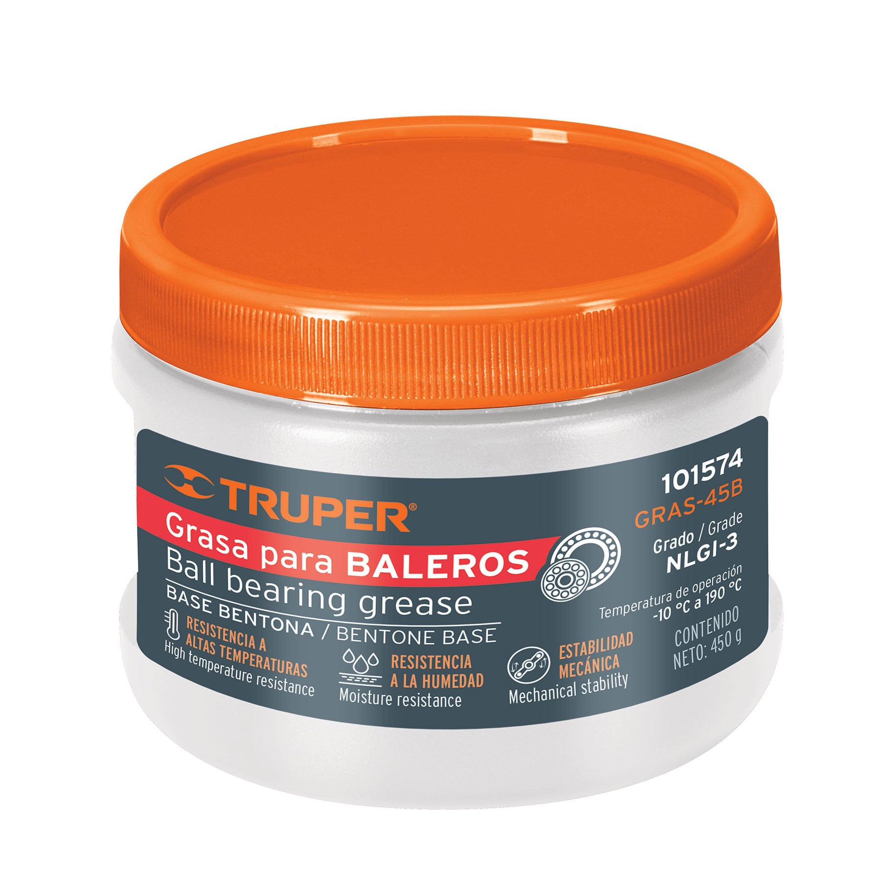 Grasa Automotriz De Ventona 450gr Truper 101574