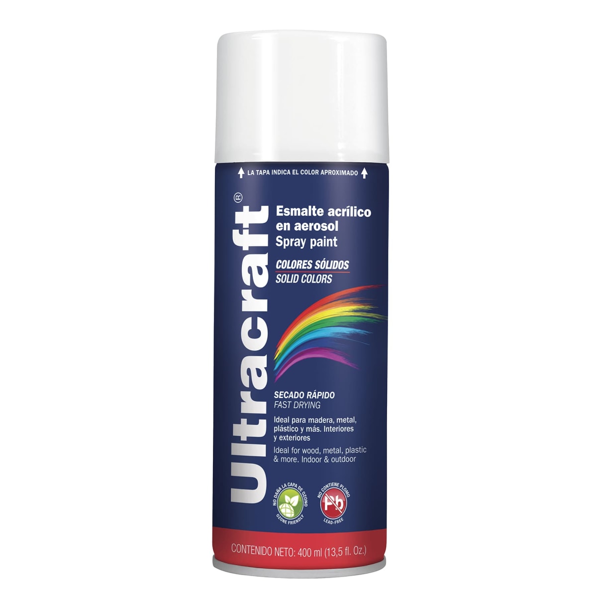 Pintura Spray Blanco Mate Ultracraft  40038