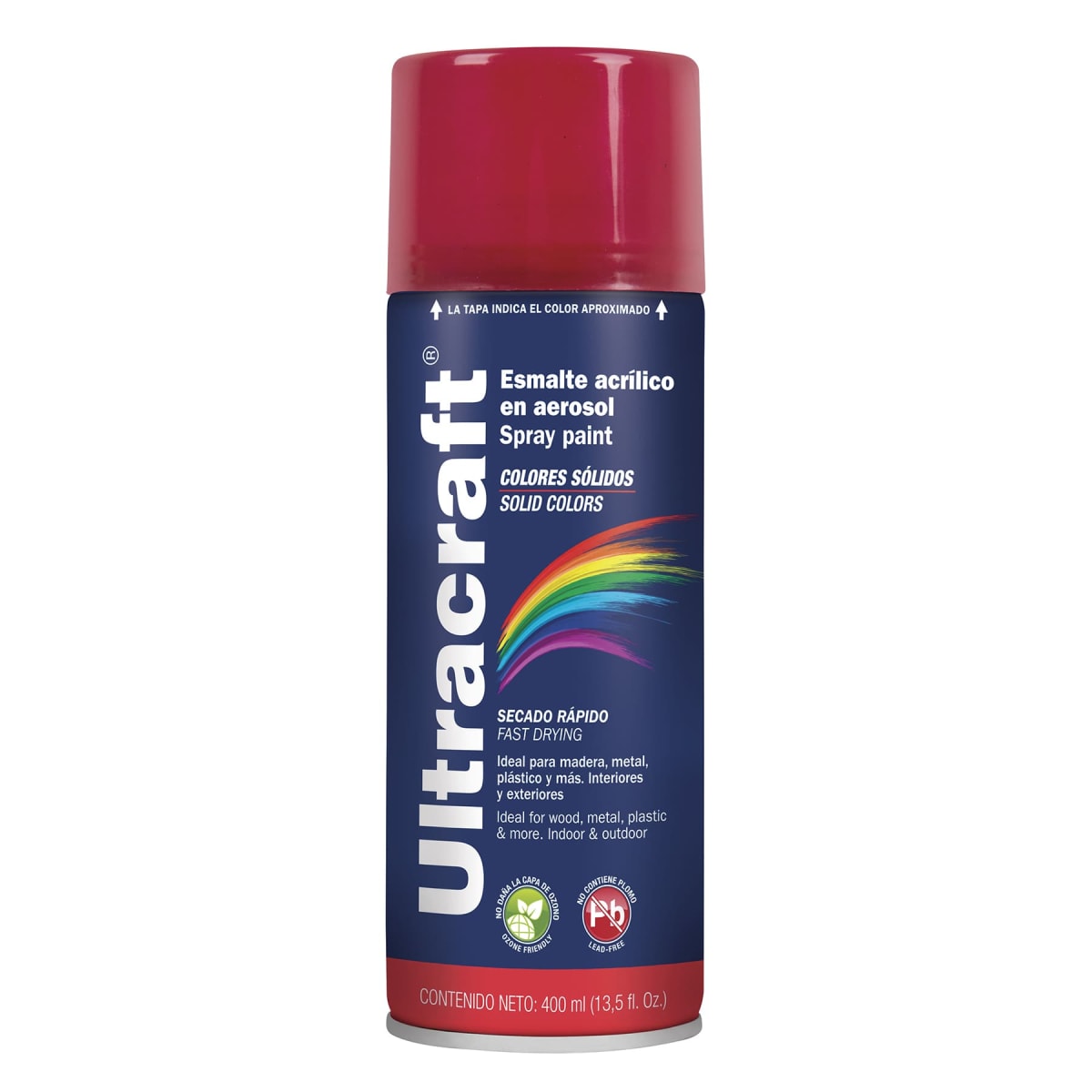 Pintura Spray Rojo Fuego Ultracraft 40031