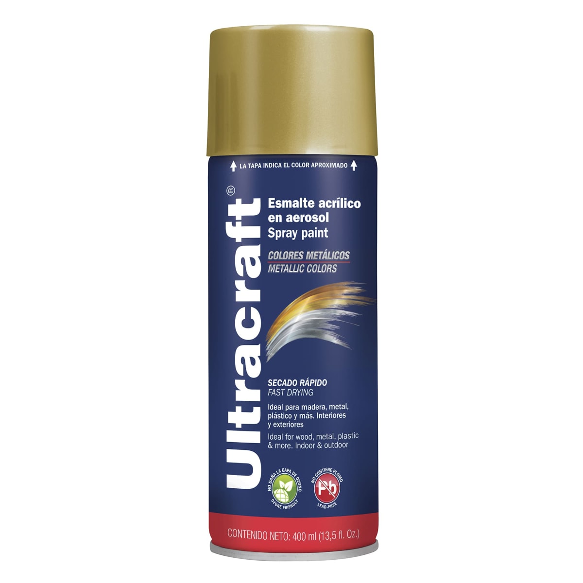 Pintura Spray Oro Ultracraft 40028