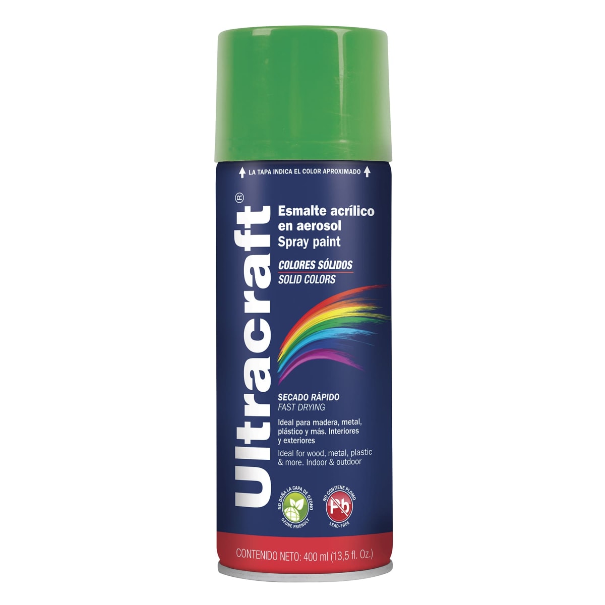 Pintura Spray Verde Irlandes Ultracraft 40026