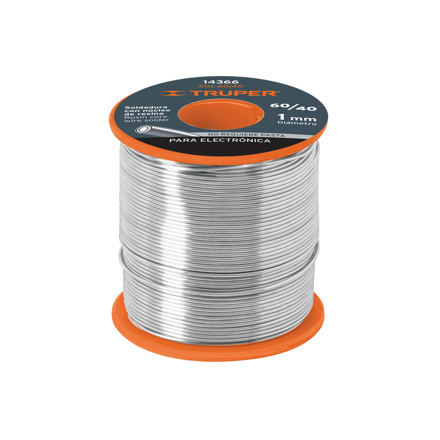 Estaño Soldar 450g 1.0mm Truper 14366