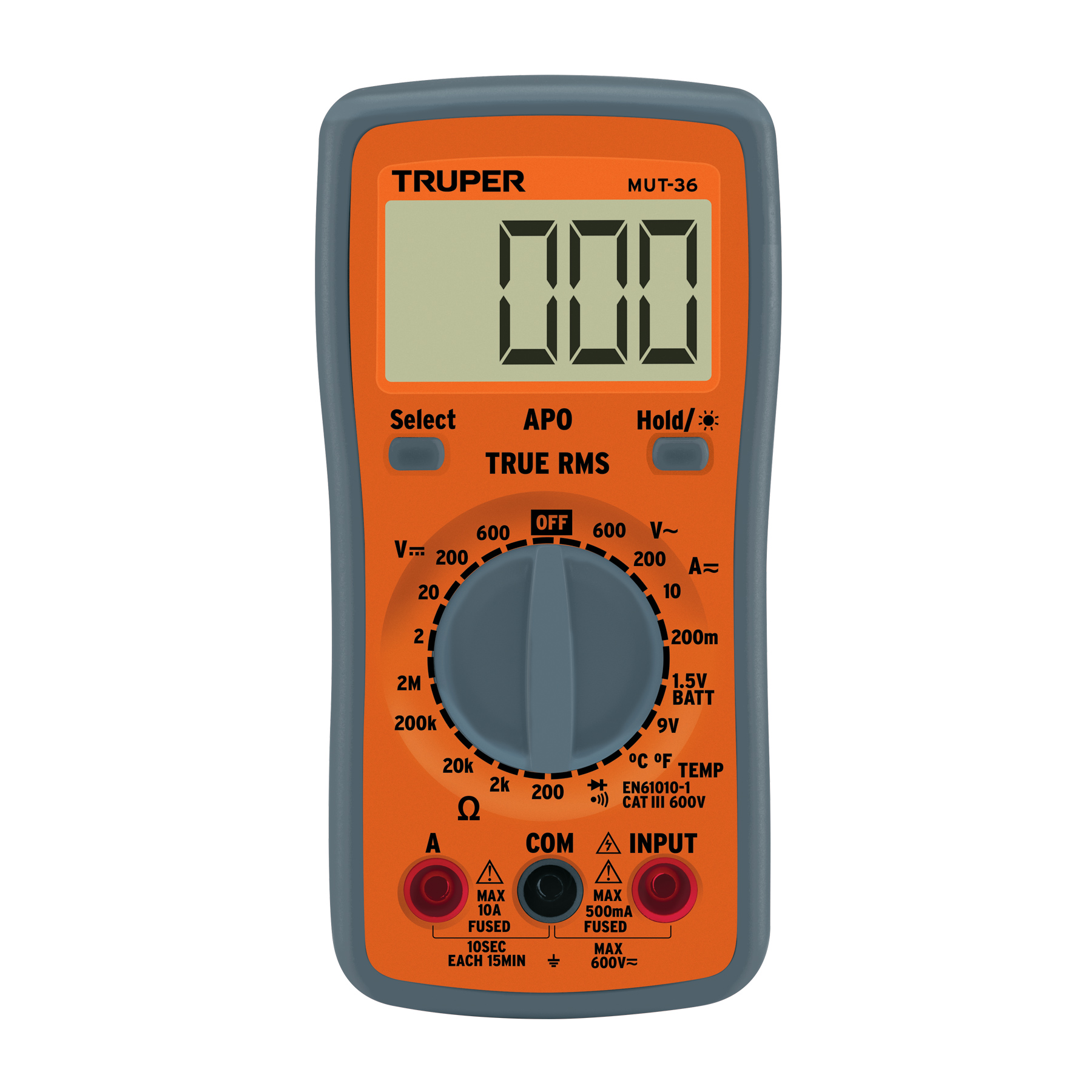 Multimetro Digital Uso General (multitester) 10a Truper 100360