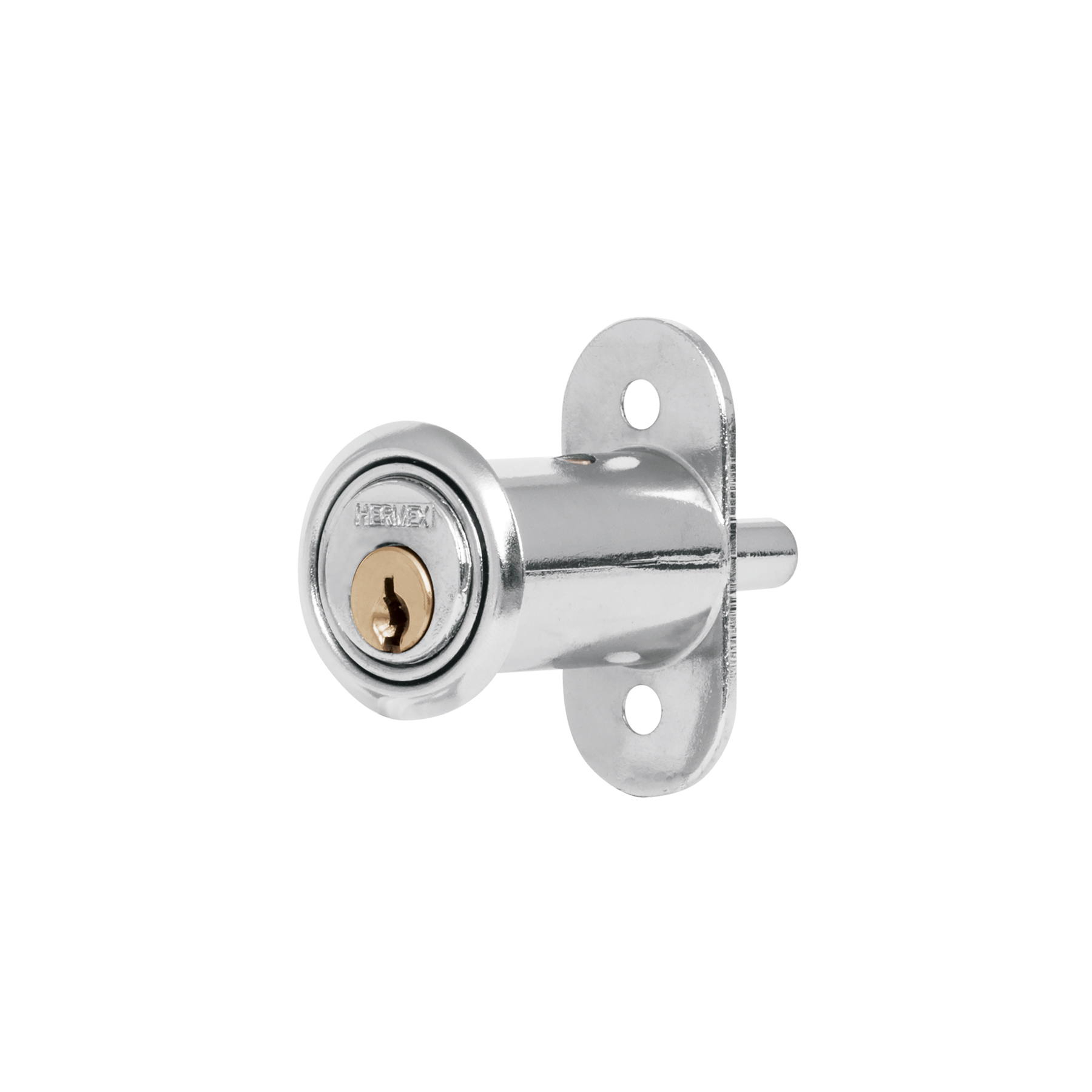 Chapa Mueble Punto Cilindro Grande Hermex  43561