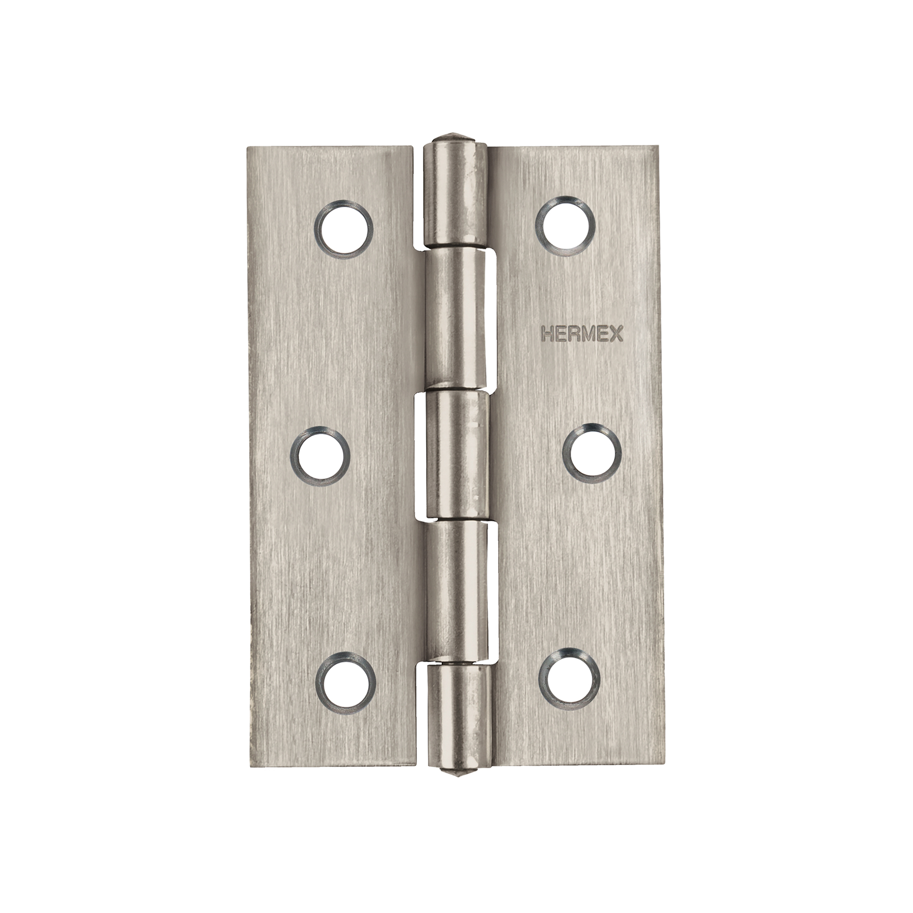 Bisagra Rectangular 2-1/2" Ac. Inox. Hermex 43202