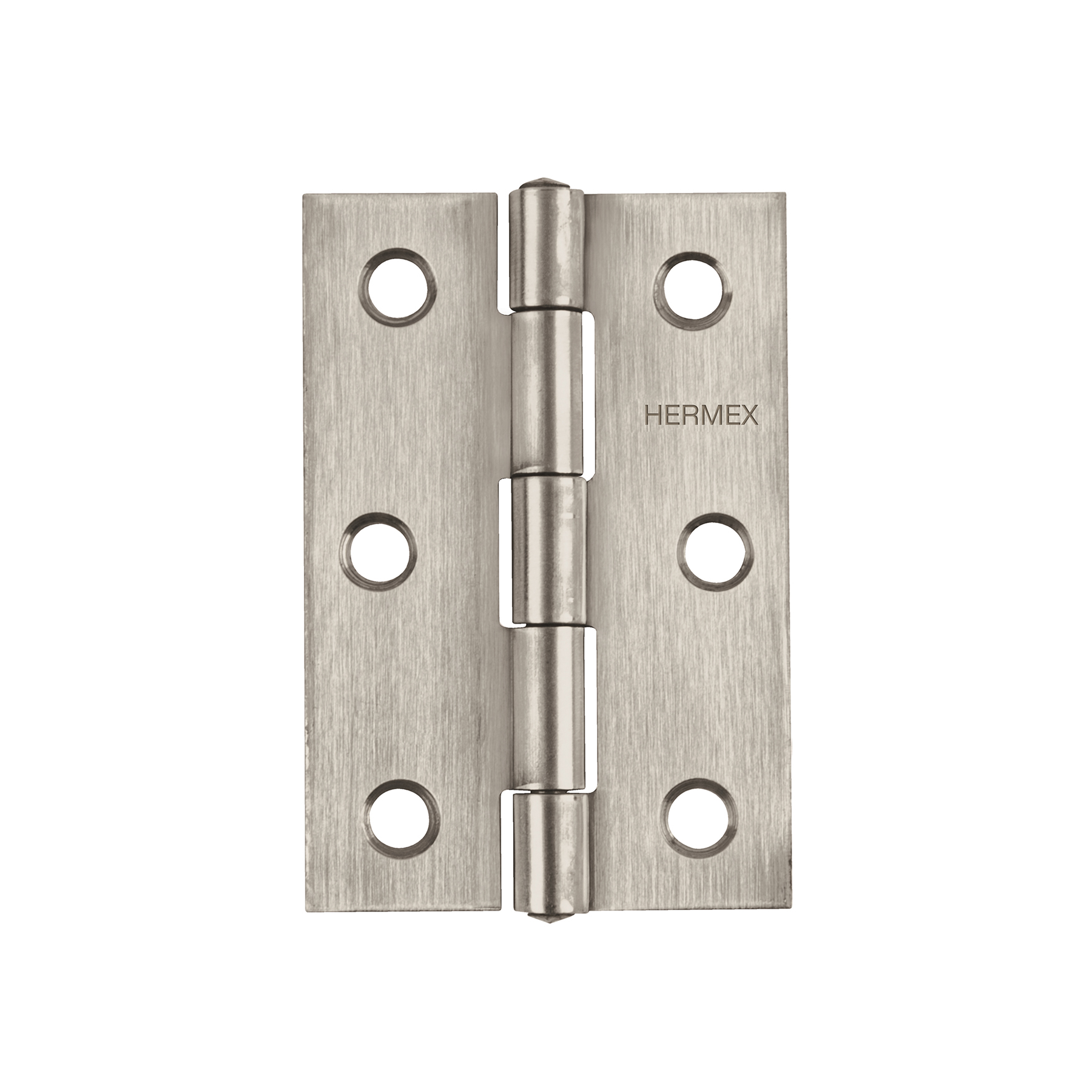 Bisagra Rectangular 3-1/2" Ac.inox. Hermex 43204