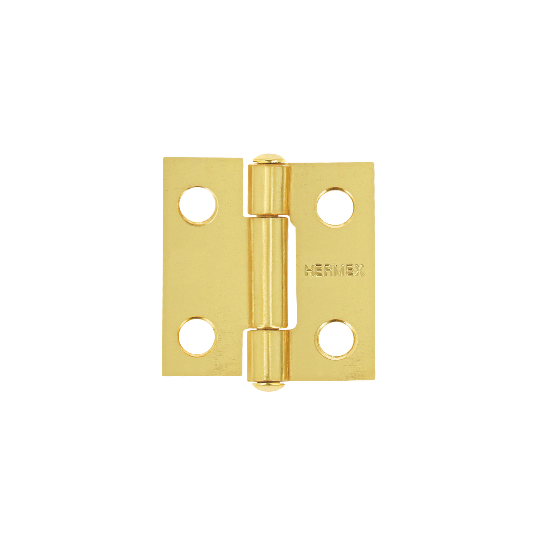 Bisagra Rectangular 1" Dorada Hermex 43192