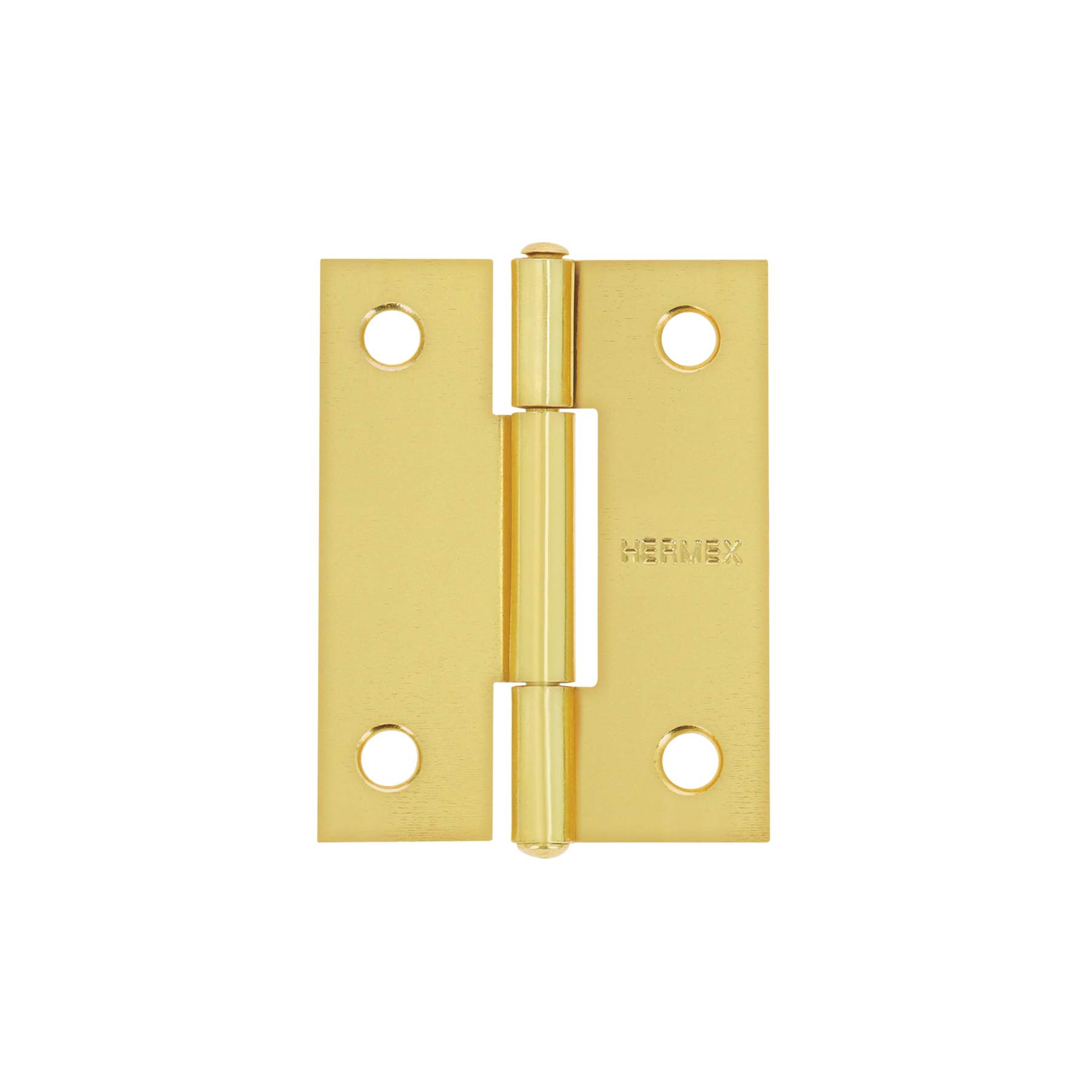 Bisagra Rectangular 2" Dorada Hermex 43194