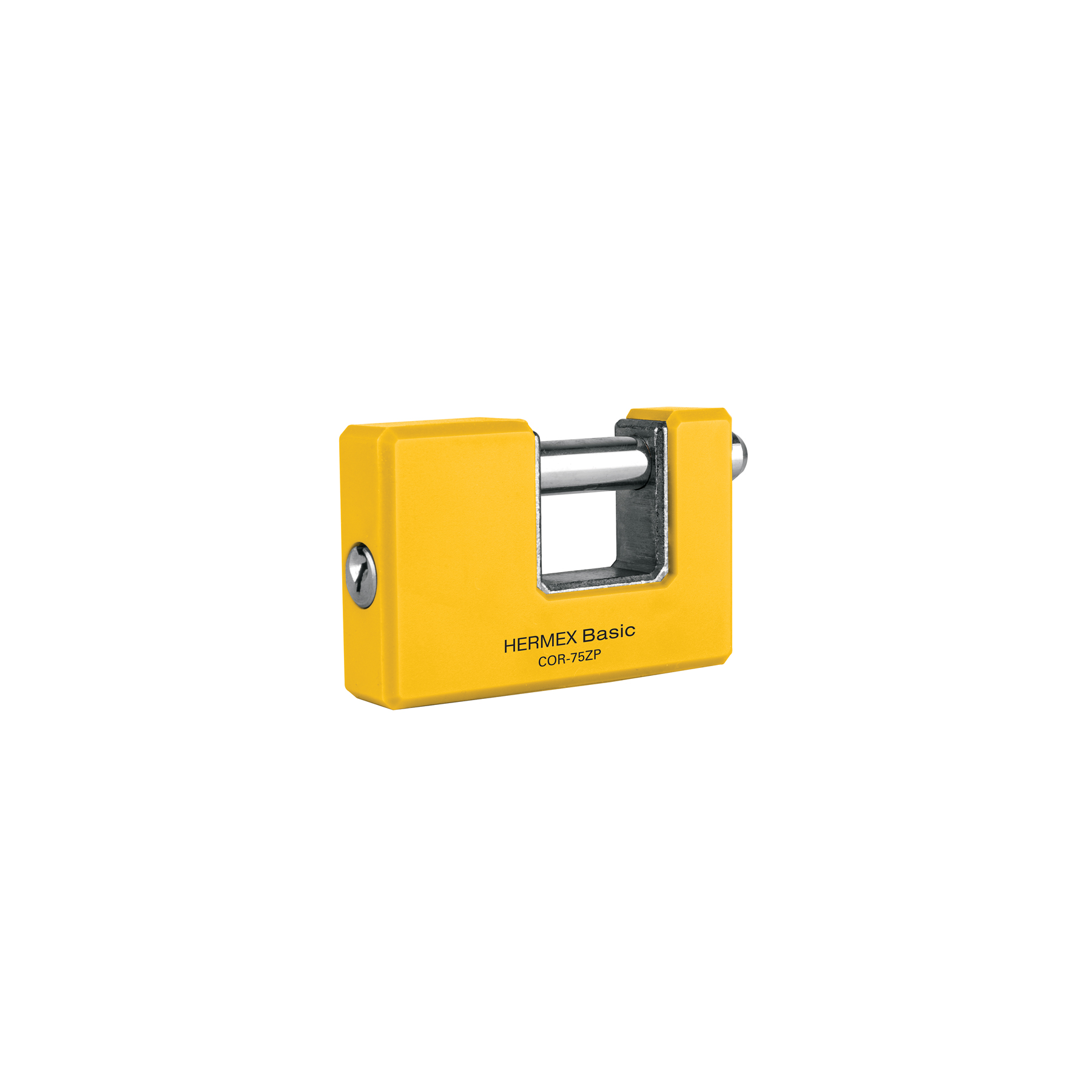 Candado Antipalanca 75mm Amarillo Hermex 23524