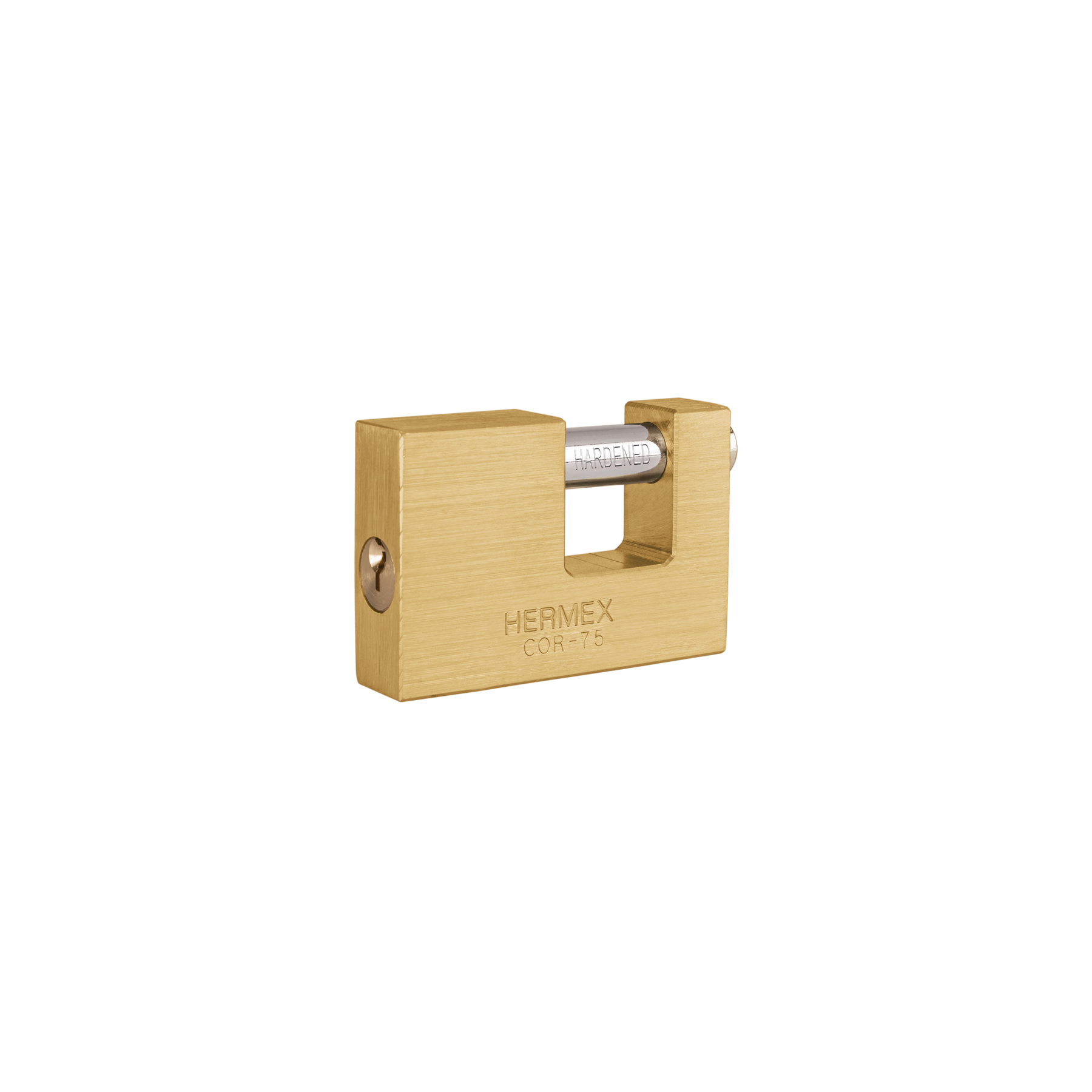 Candado Antipalanca 75mm Bronce Hermex 43357