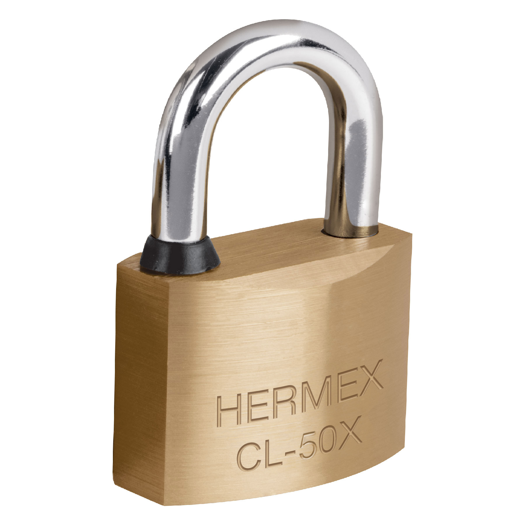 Candado 50mm Bronce Llave Cruz Hermex 43421