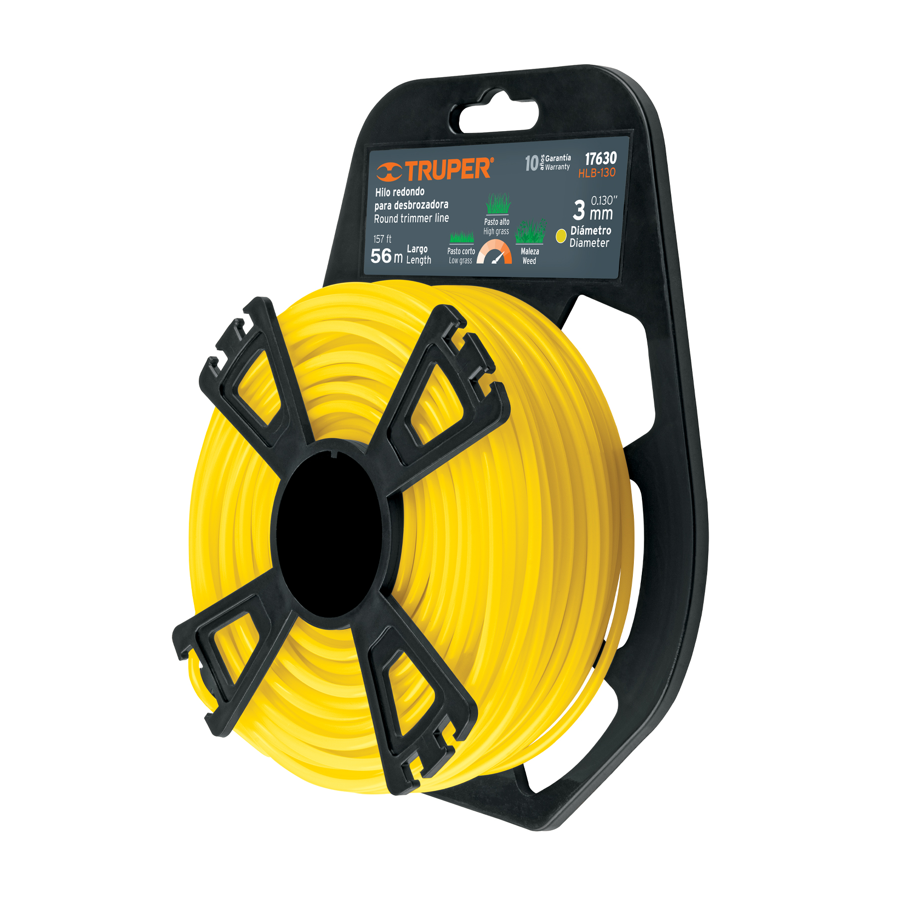 Hilo Para Podadora 3.3mm X 48mts Truper 17630