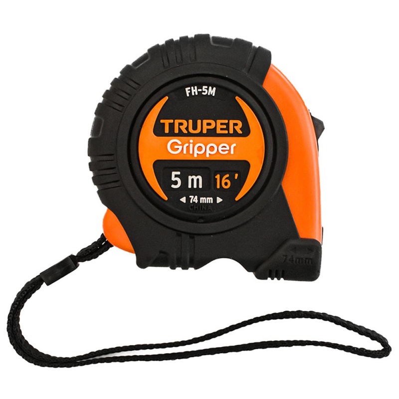 WINCHA GRIPPER CONTRA IMPACTO 5M TRUPER 14578