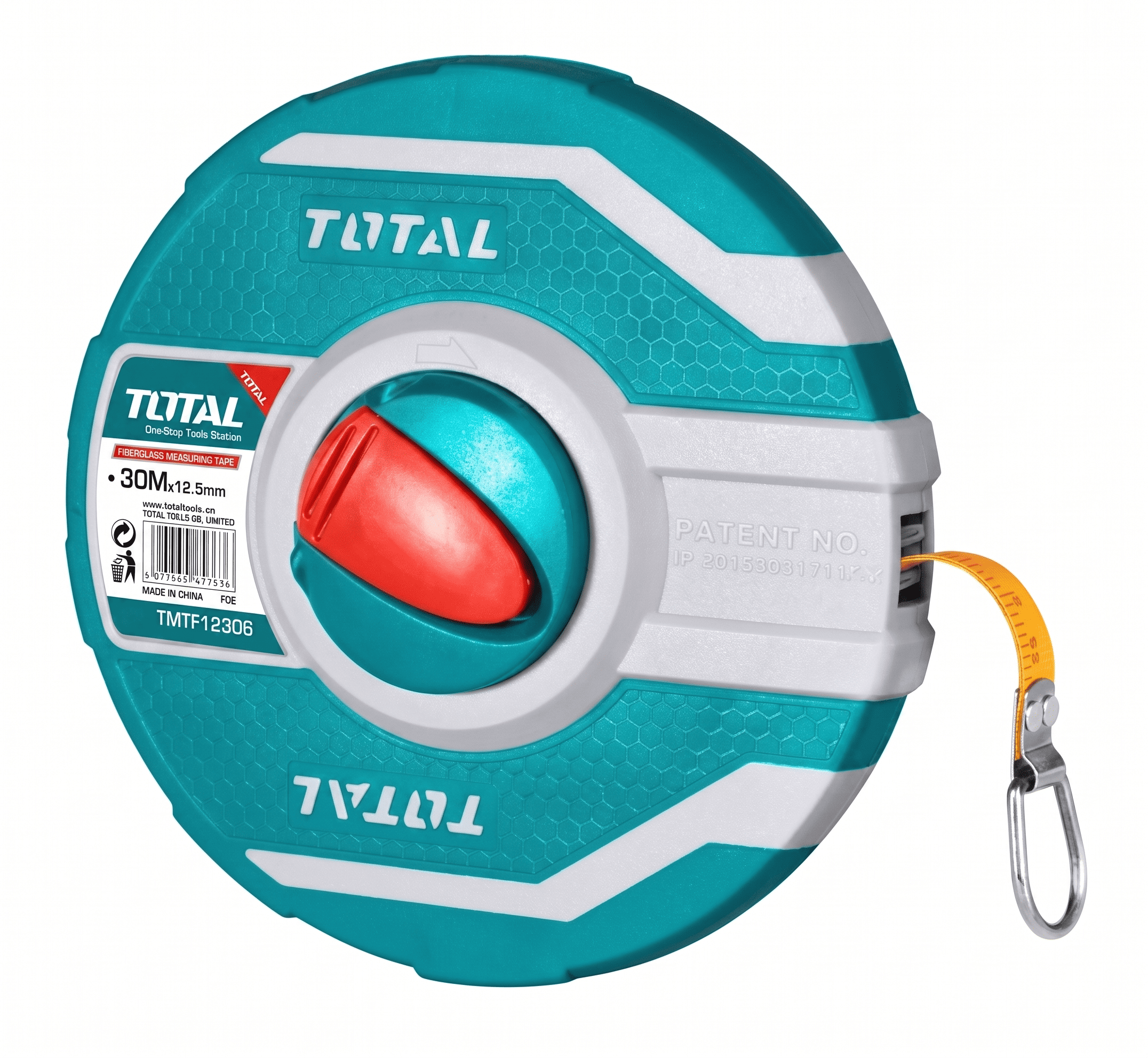 WINCHA 30M FIBRA DE VIDRIO TOTAL TMTF13306