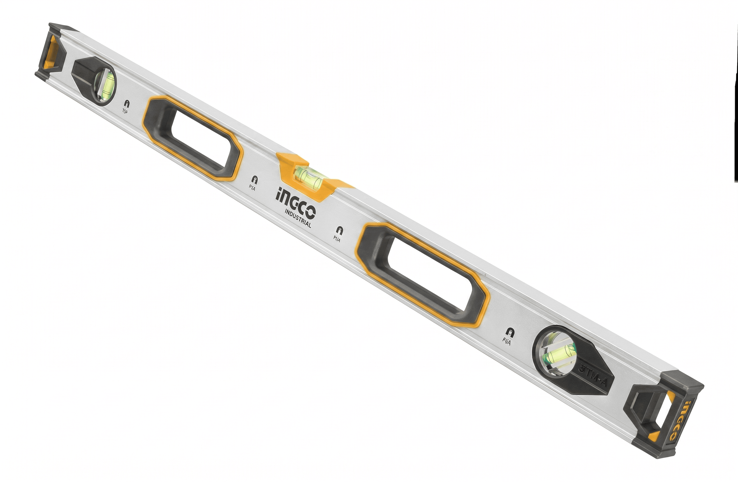 NIVEL IMANTADO 120CM X 48 CON EXTREMOS DE CAUCHO INGCO HSl38120M