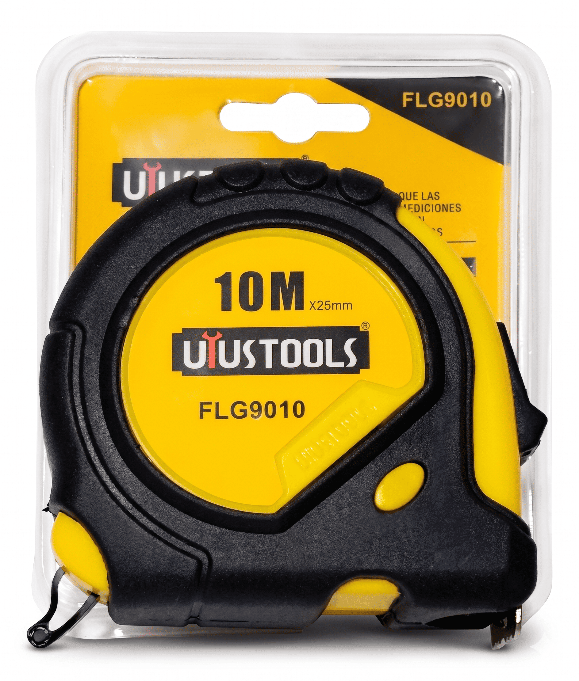 WINCHA 10M X 25MM ANTI GOLPE UYUSTOOLS FIG9010