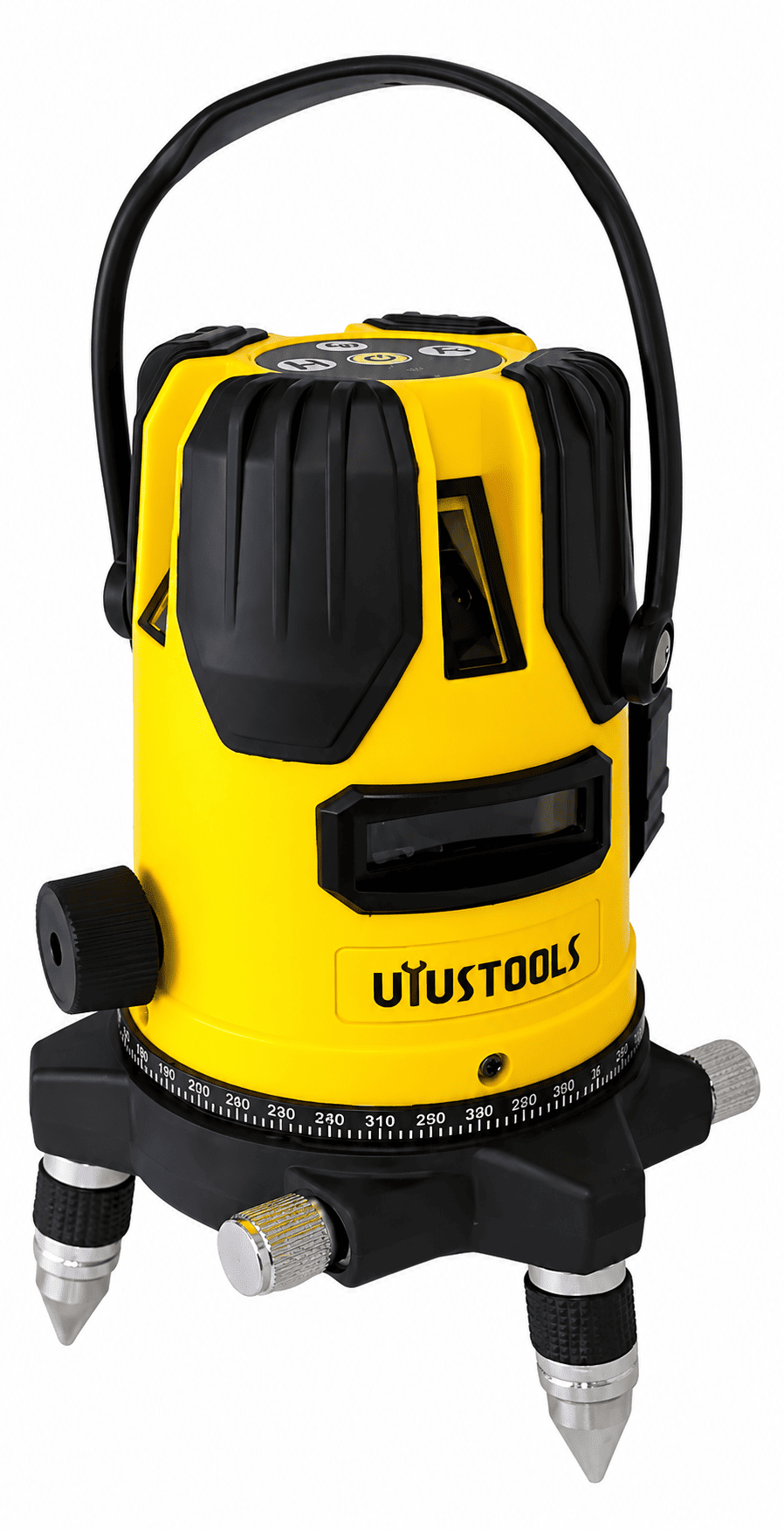 NIVEL LASER LUZ VERDE 5 LINEAS 20M + TRIPODE UYUSTOOLS NIC5207