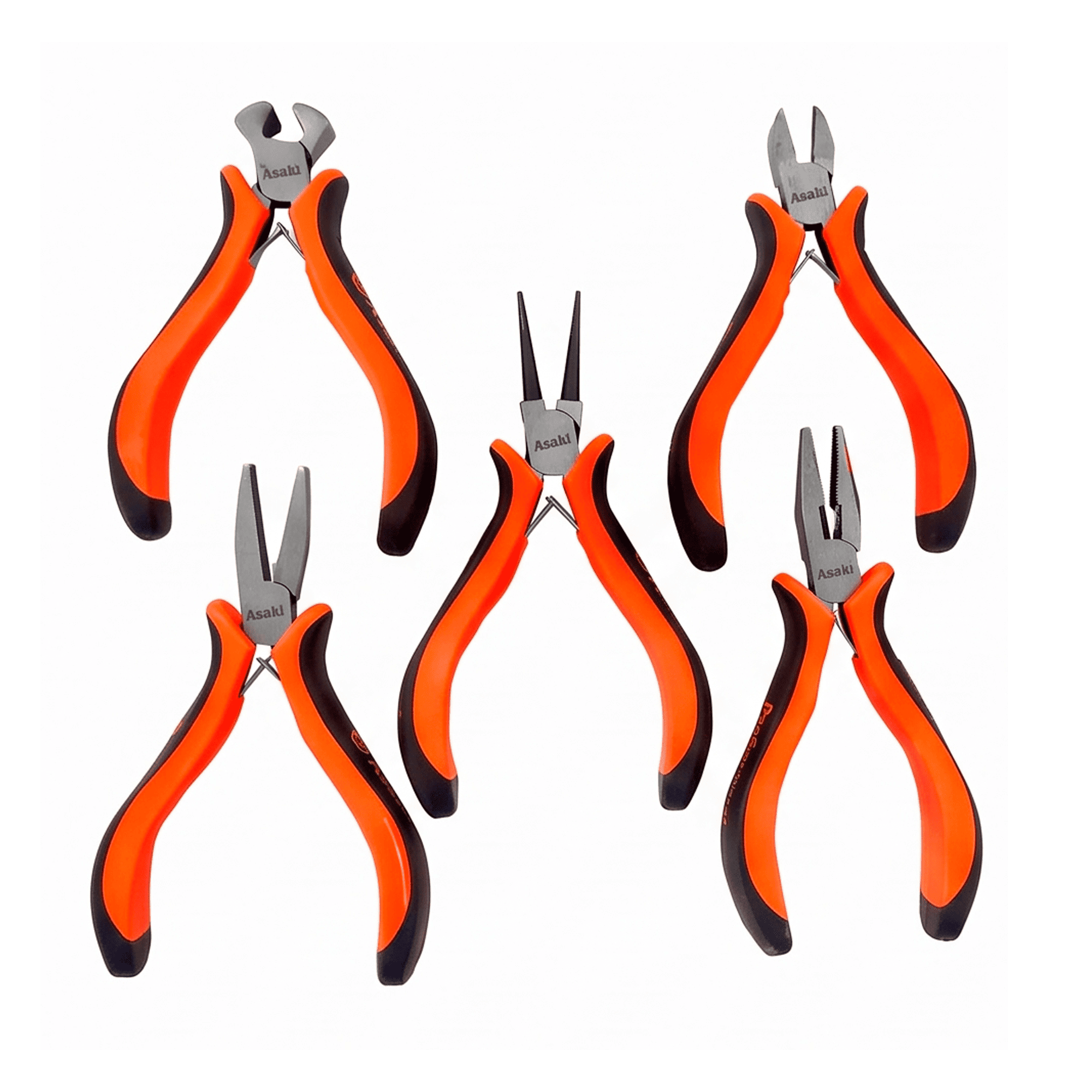 ALICATE MINI 5" KITX5PZS PVC  ASAKI ASK-05088