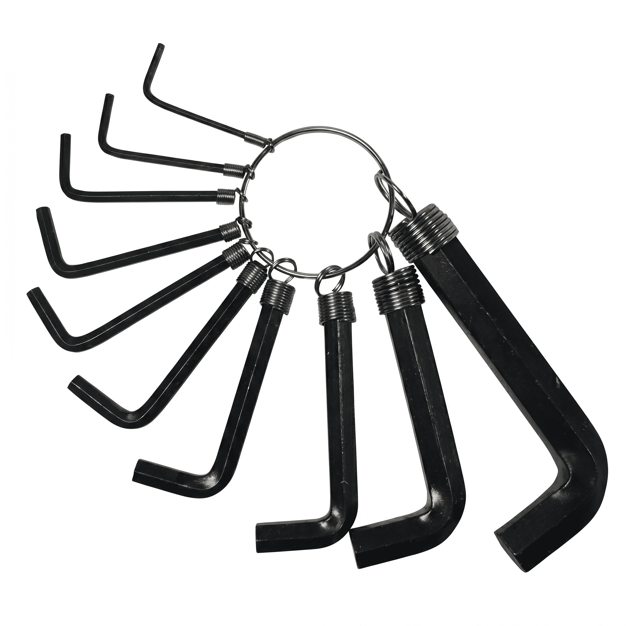 LLAVE ALLEN NEGRO 1.5-6MM KIT X 8PZS KAMASA KM-1115