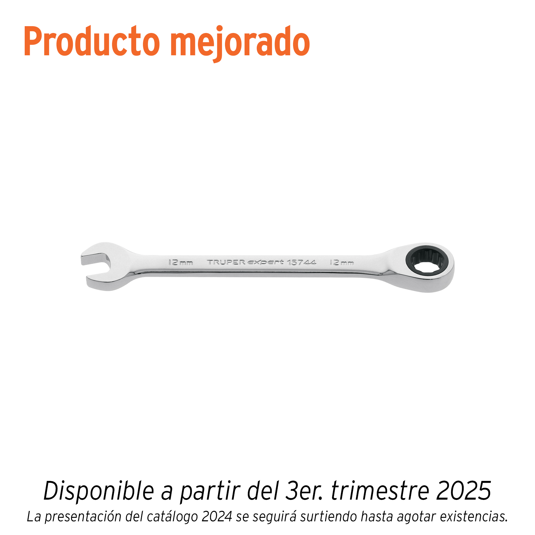 LLAVE MIXTA CON RATCHET 12 MM TRUPER 15744