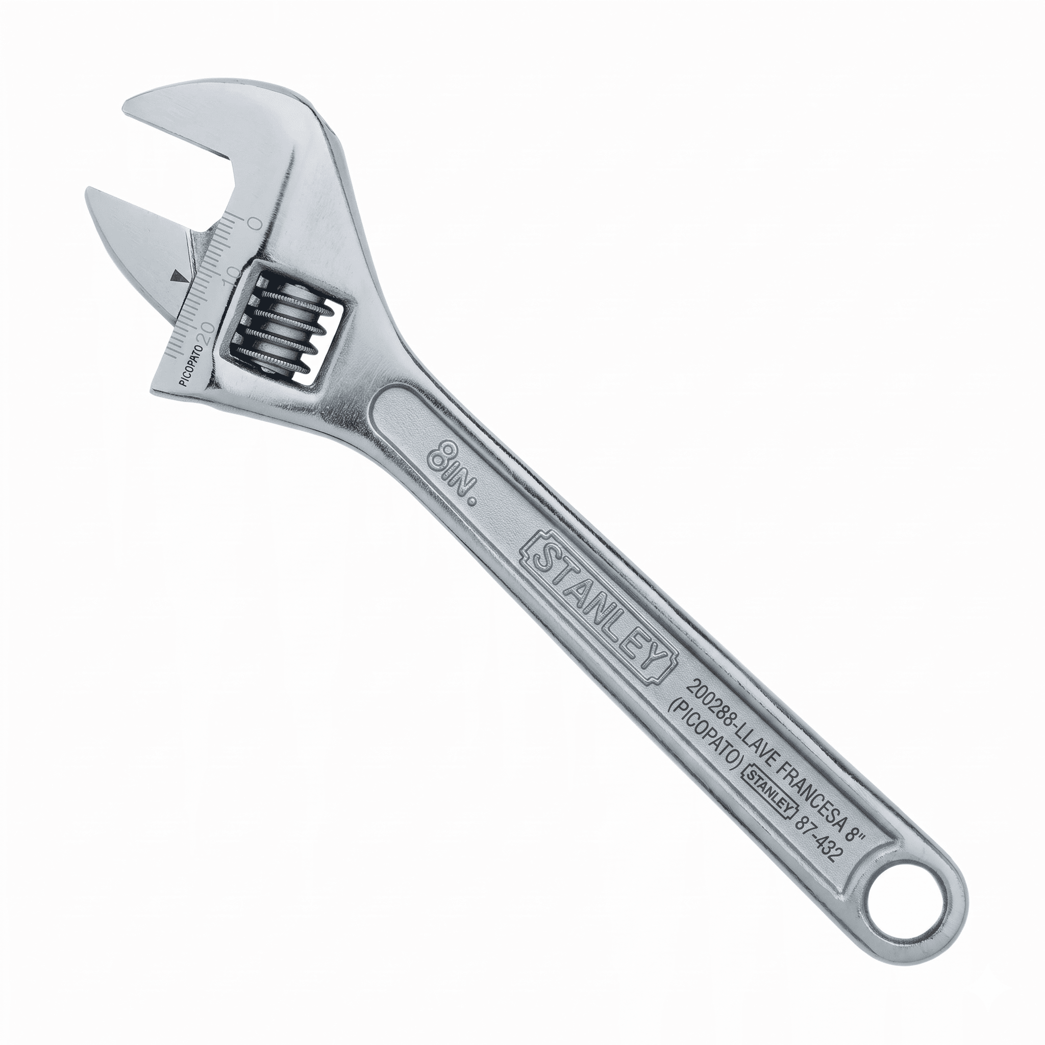 LLAVE FRANCESA 8" (PICOPATO) STANLEY 87-432