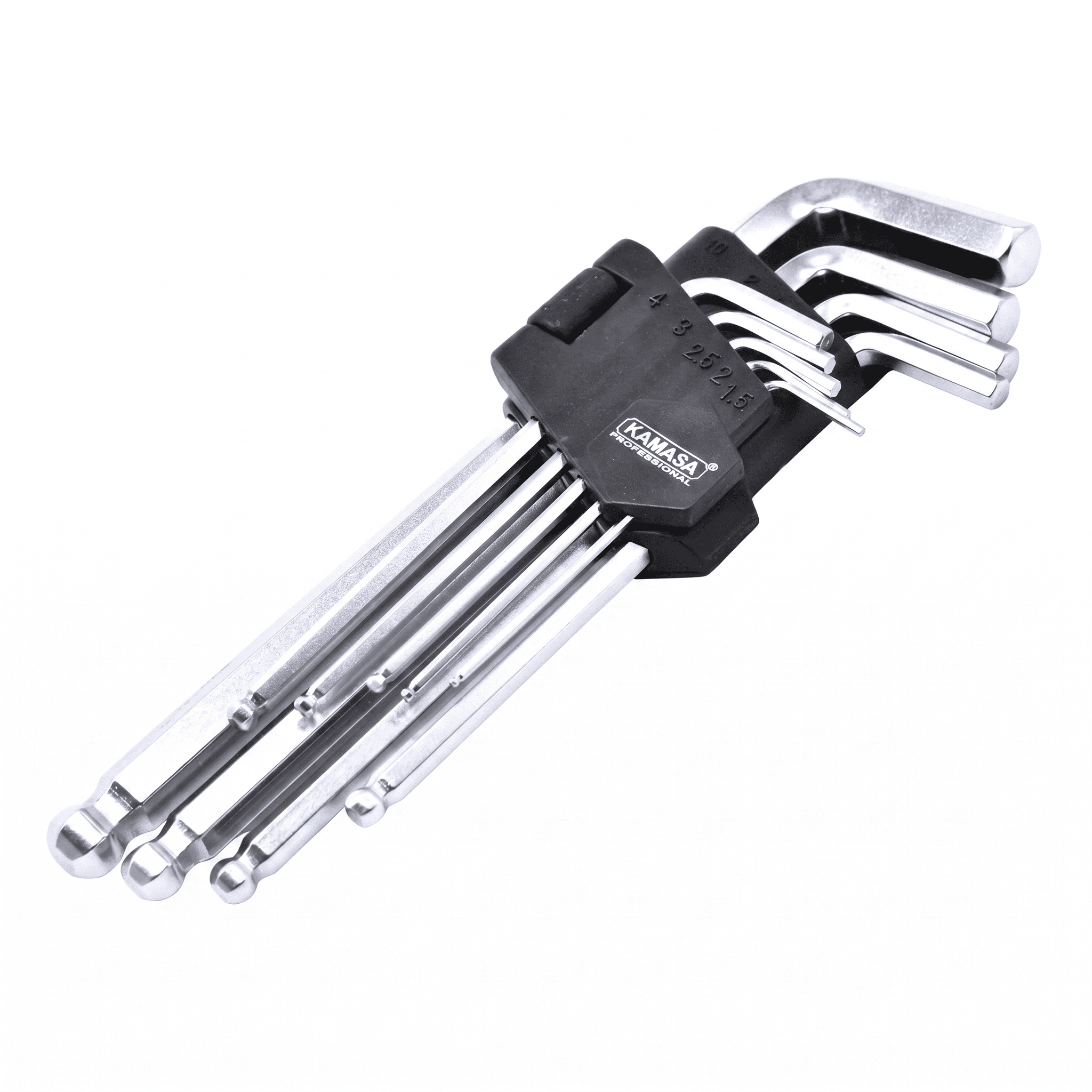 LLAVE ALLEN MILIMETRICAS BLIST X 9 PZS MEDIANA KAMASA KM-065