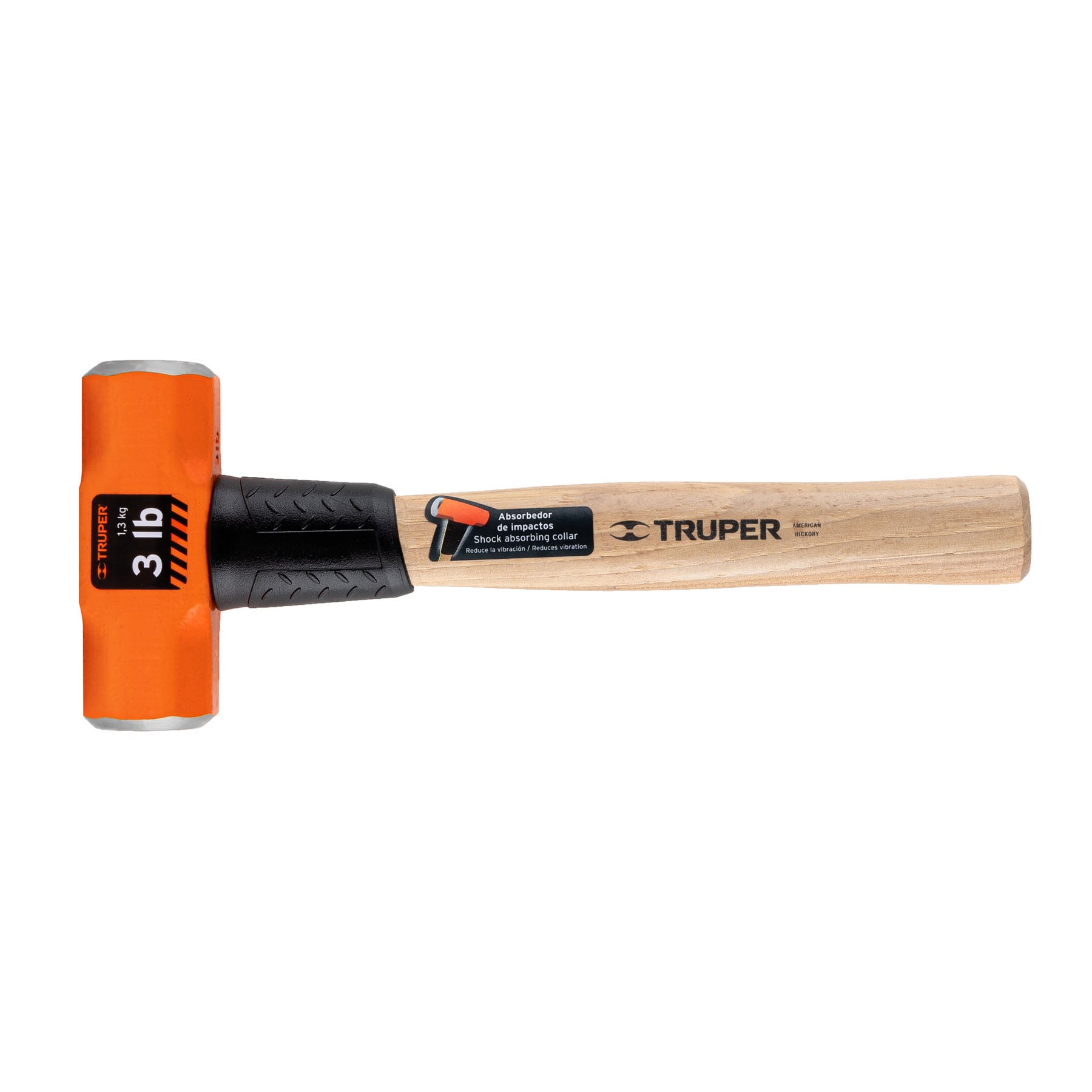 COMBA MANGO MADERA 3 LB 12" TRUPER 16507