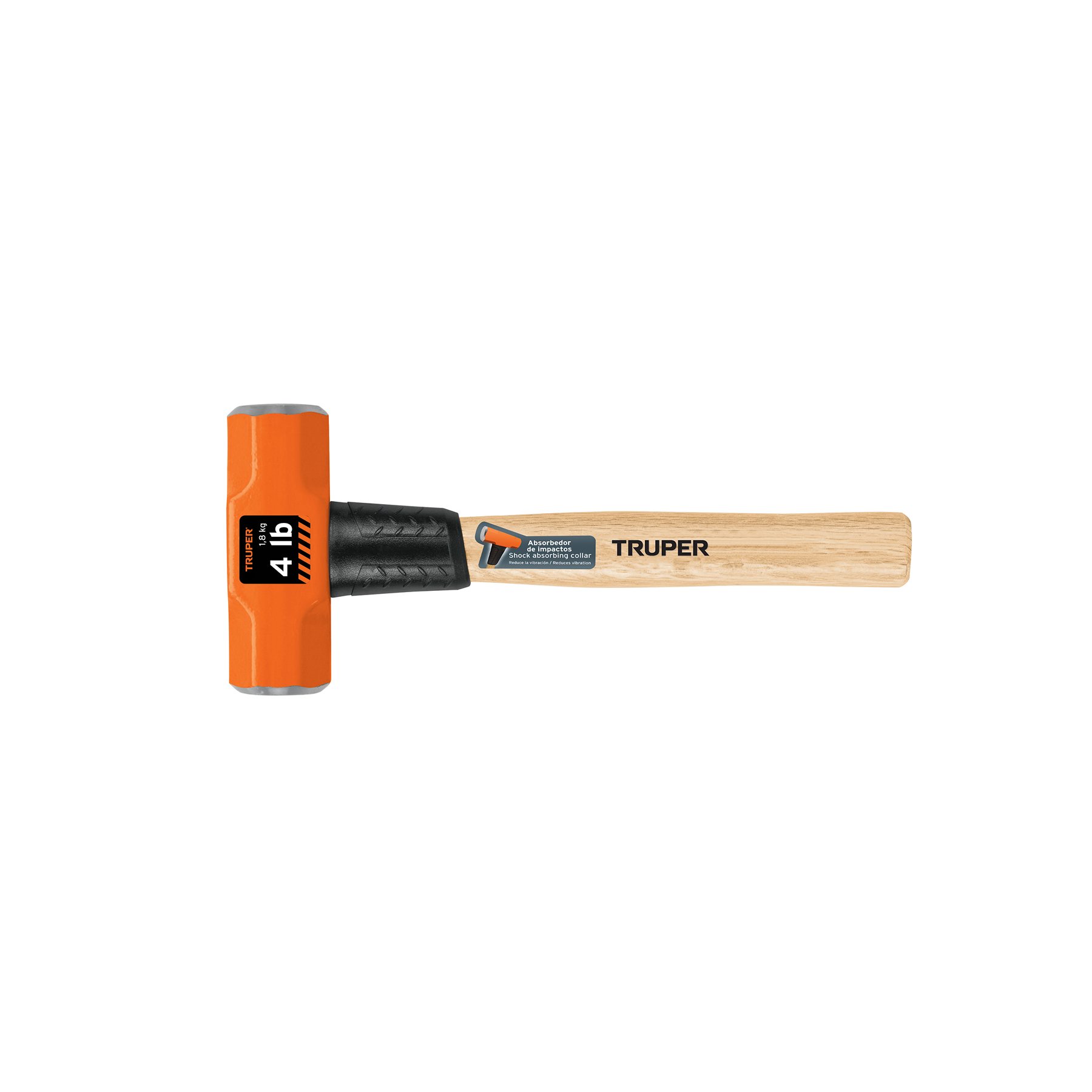 COMBA MANGO MADERA 4 LB 12" TRUPER 16508