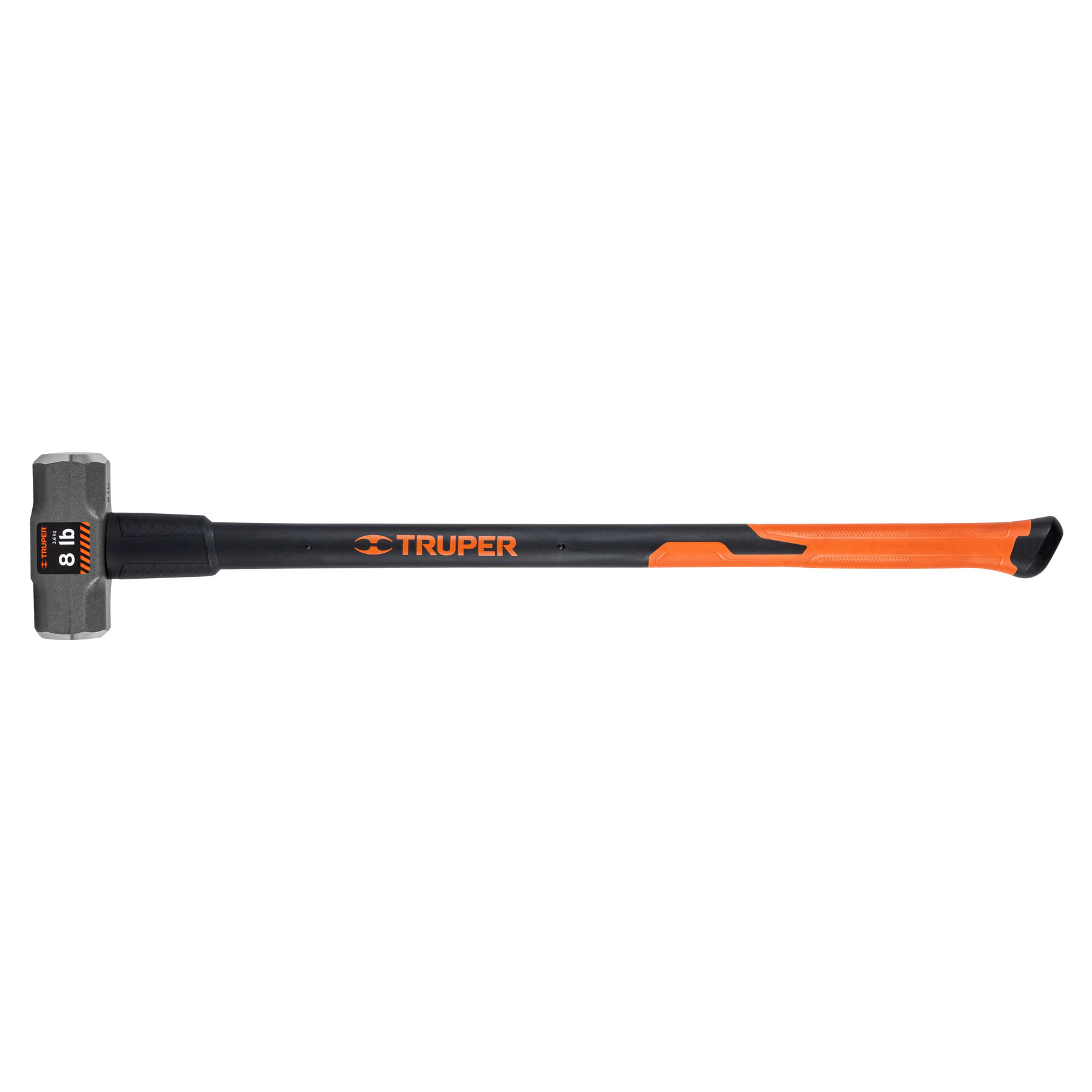 COMBA OCTAGONAL 8 LB, MANGO FIBRA DE VIDRIO 36" TRUPER 16538