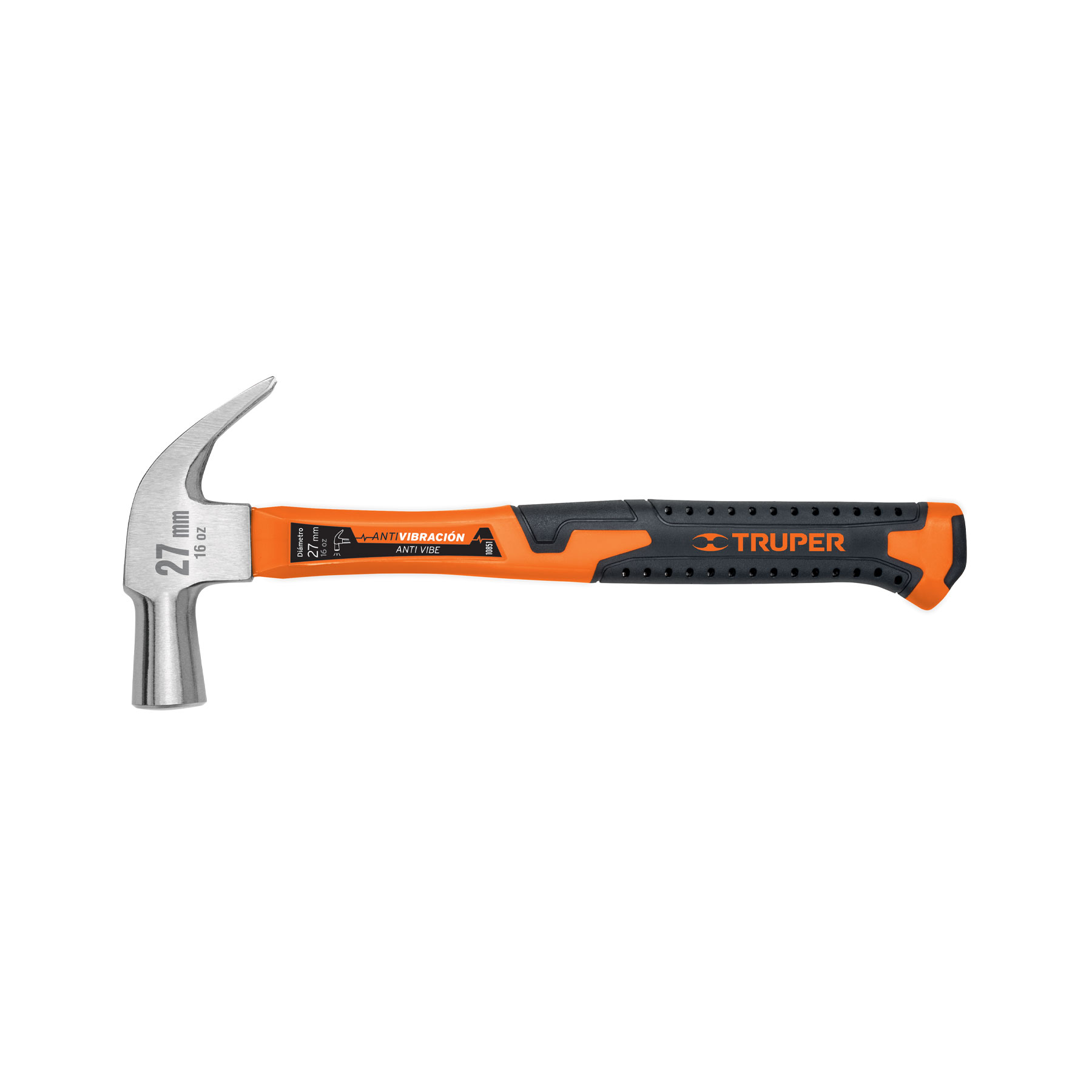 MARTILLO (16 OZ) MANGO ERGONOMICO TRUPER 10851