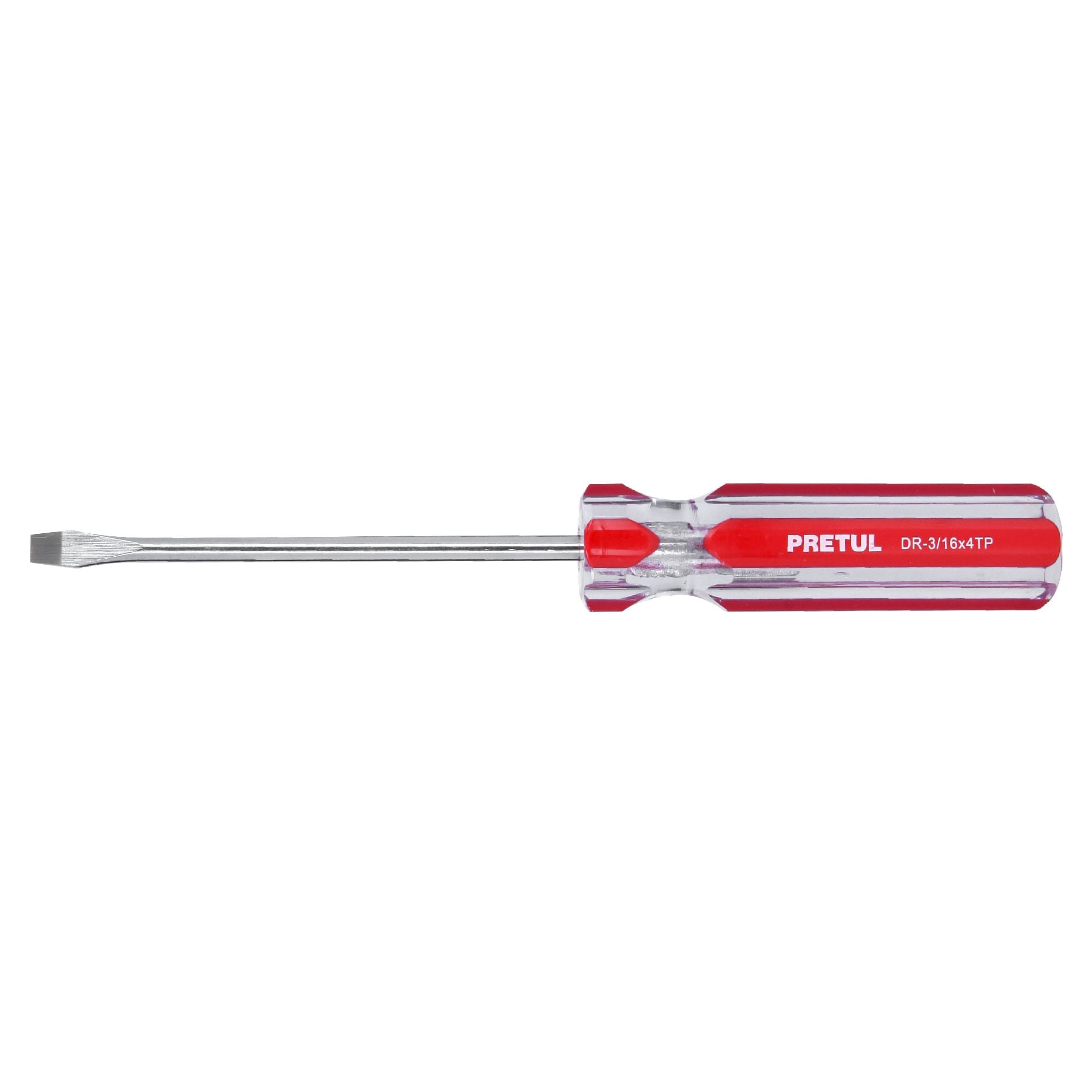 DESARMADOR PLANO 3/16*4" PRETUL 21458