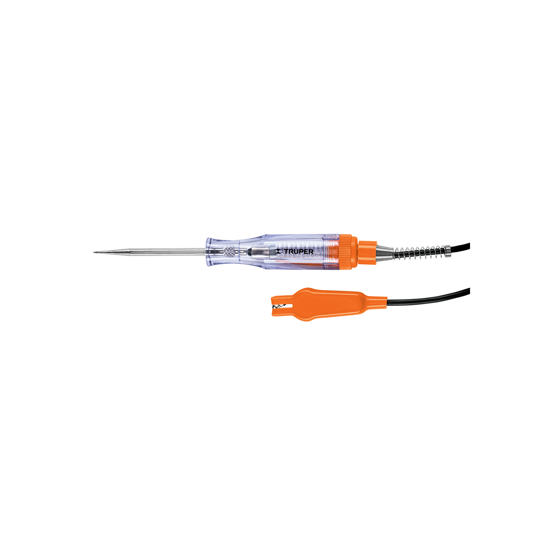 PROBADOR DE CORRIENTE DIRECTA (PILOTO) 14CM C/CAIMAN TRUPER 13987
