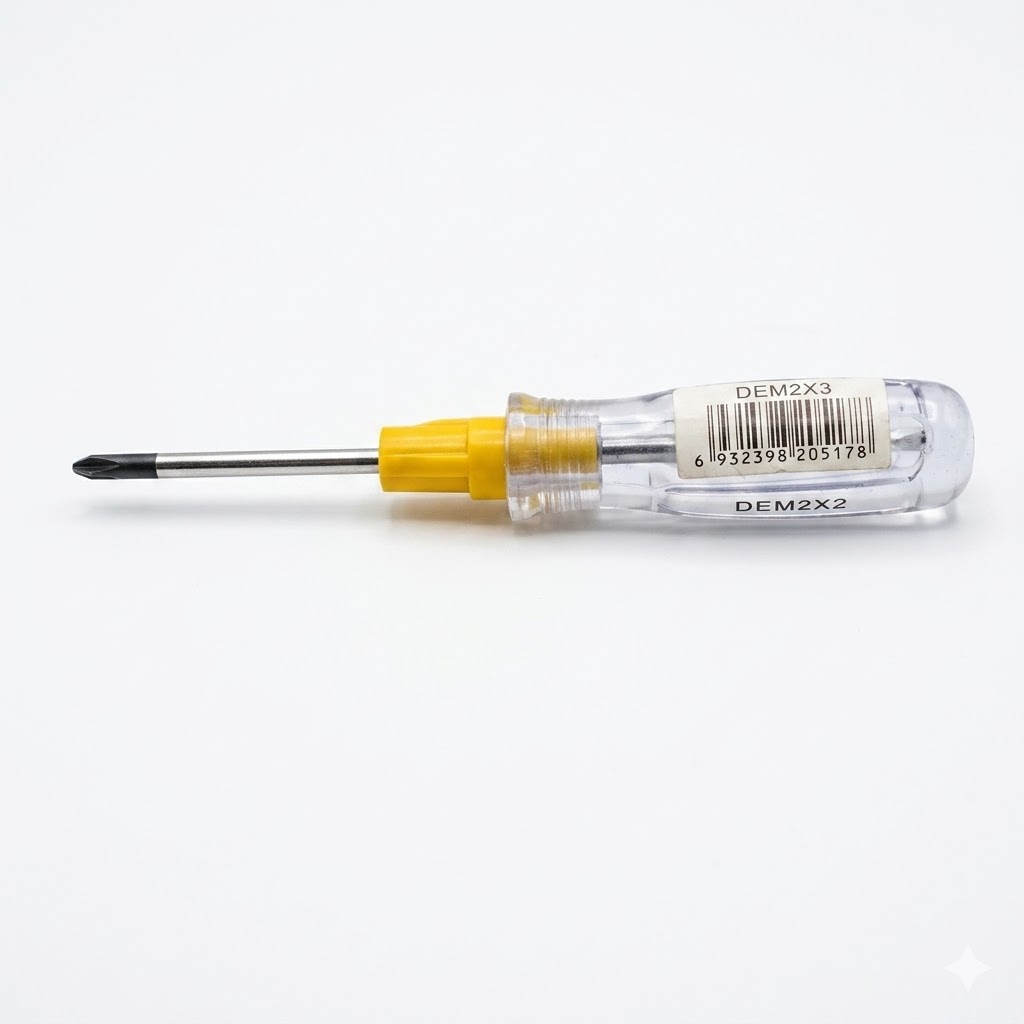 DESARMADOR INTERCAMBIABLE PH0  3 X 2" UYUSTOOLS DEM2X3