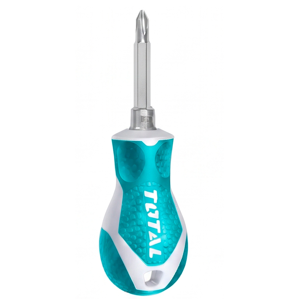 DESARMADOR INTERCAMBIABLE 2 EN 1 PH1X135MM TOTAL THT250226