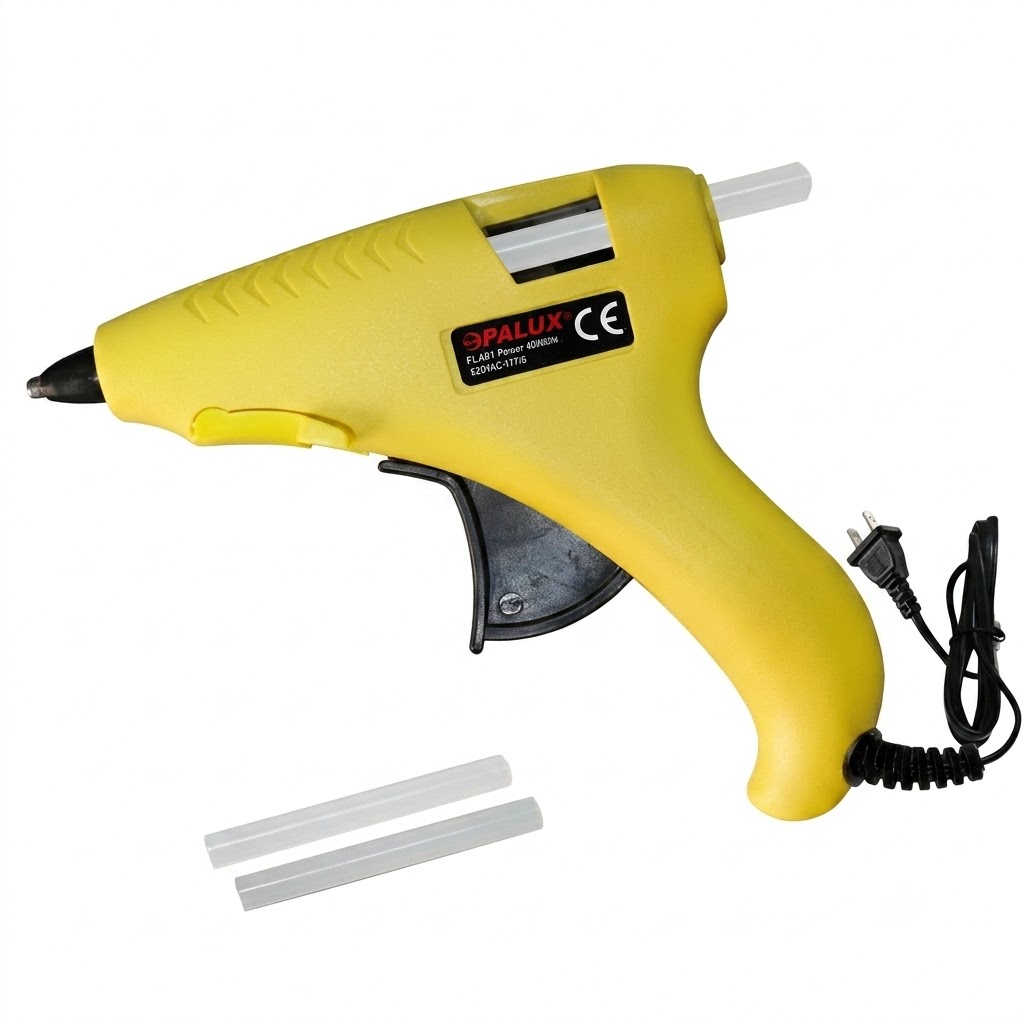 PISTOLA PEQUEÑA SILICONA BARRA 30W 220V OPALUX  FQ-005