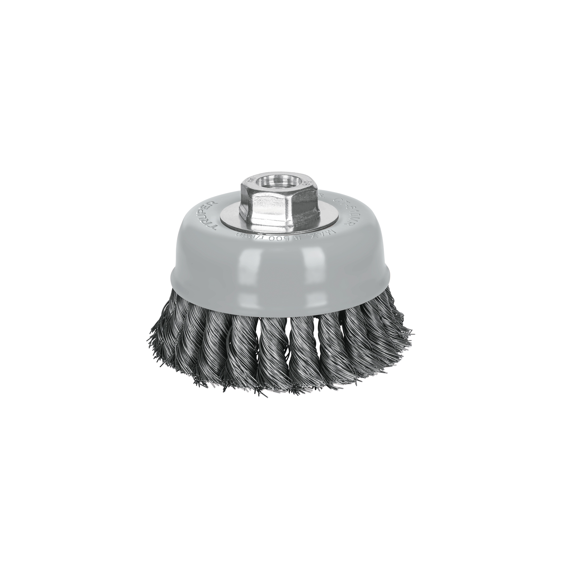 ESCOBILLA COPA 4" ALAMBRE TRENZADO TRUPER 100852