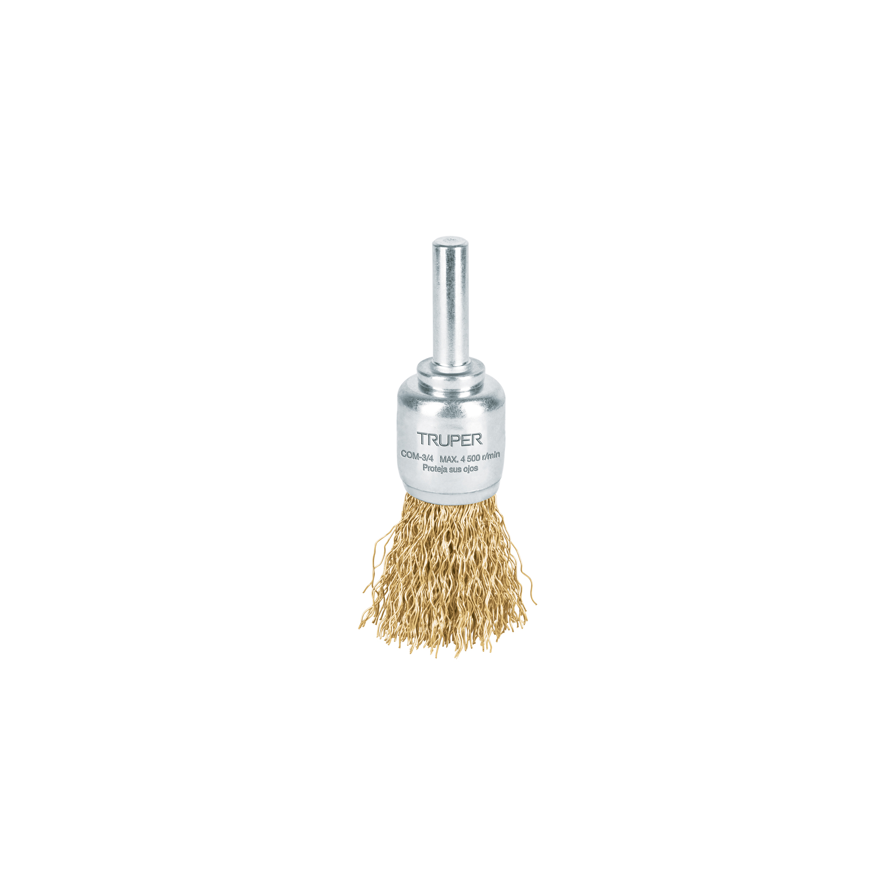 ESCOBILLA CIRCULAR 3/4" ALAMBRE GRUESO TRUPER 11593