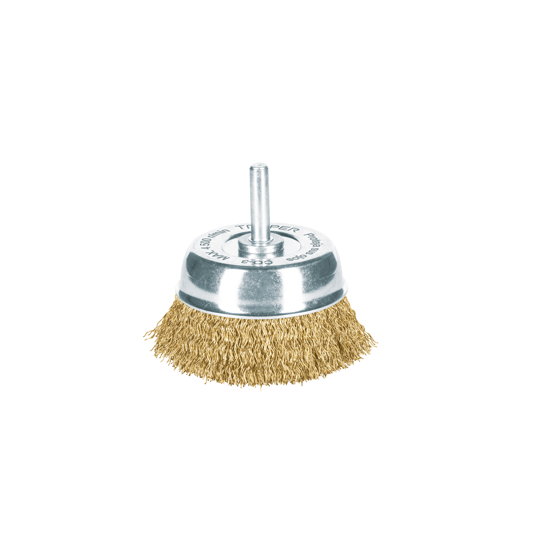 ESCOBILLA CIRCULAR 2-3/4" ALAMBRE GRUESO TRUPER 11572