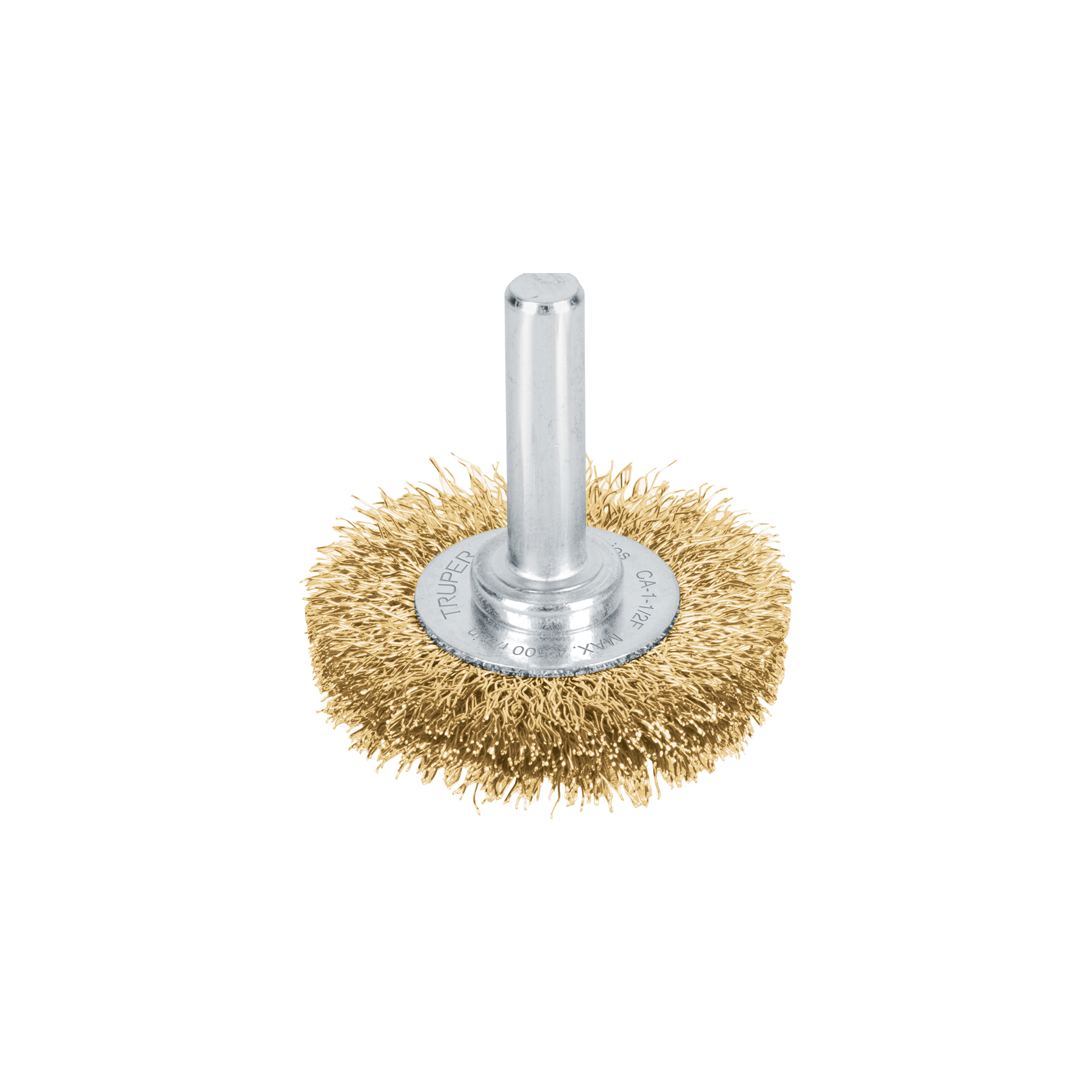 ESCOBILLA CIRCULAR 1-1/2" ALAMBRE FINO TRUPER 11573