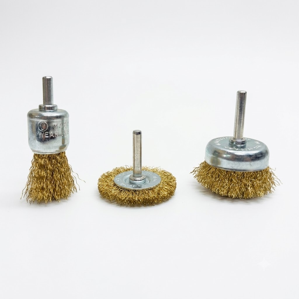 ESCOBILLA REDONDA SET 3PCS UYUSTOOLS EBR301